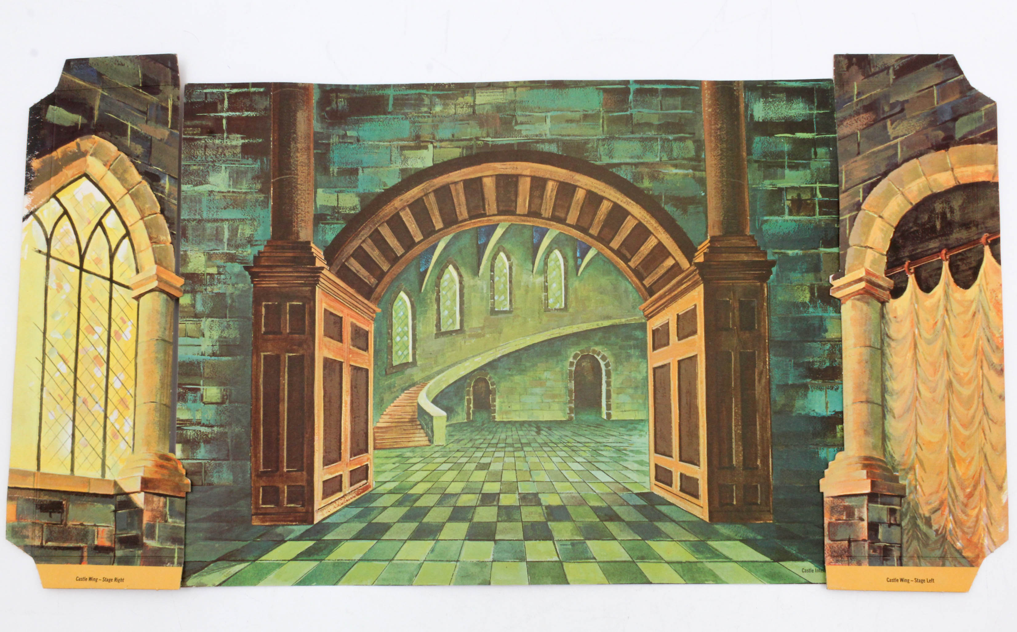 Vintage 1960s Barbie "Little Theatre" Play Set and Accessories