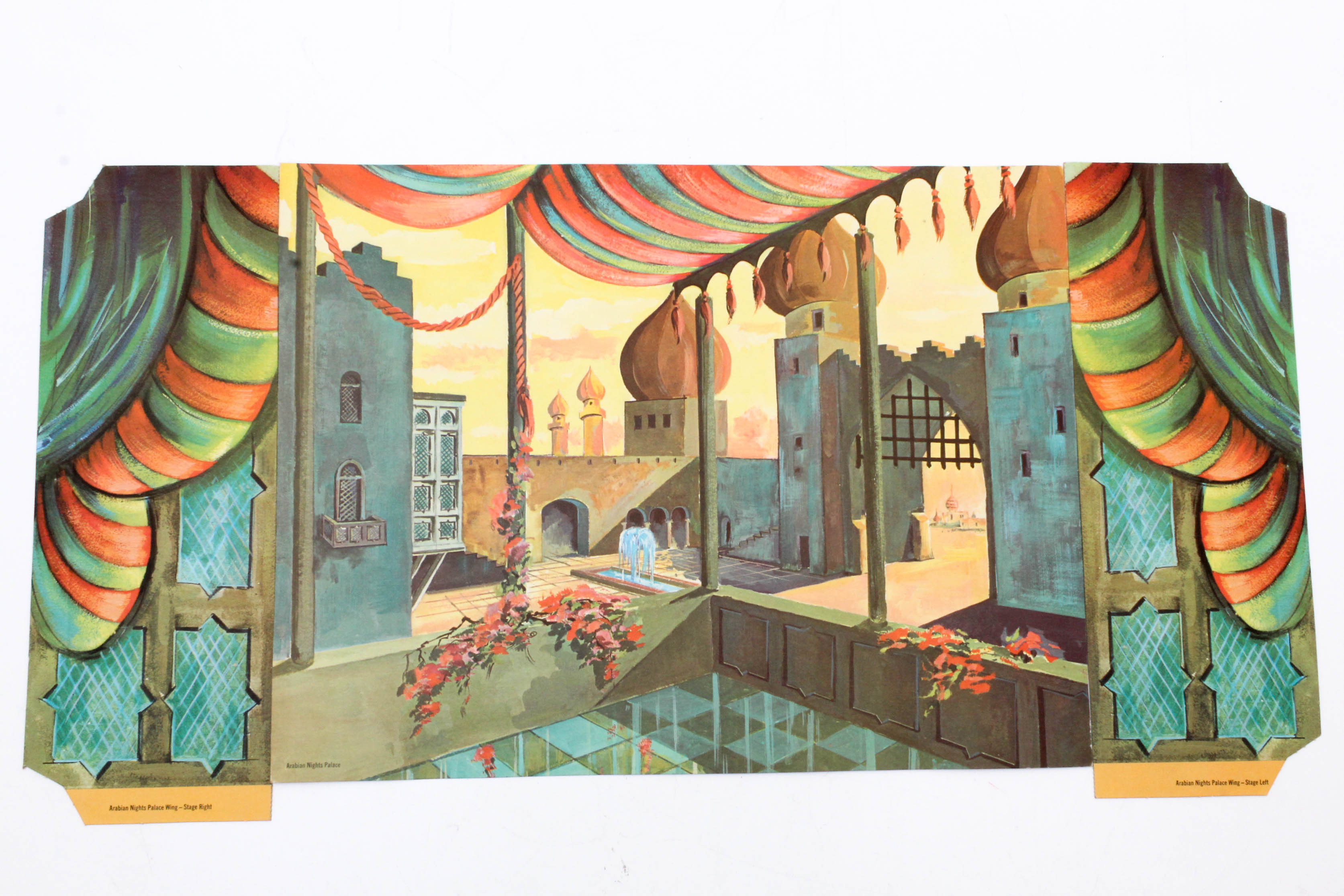 Vintage 1960s Barbie "Little Theatre" Play Set and Accessories