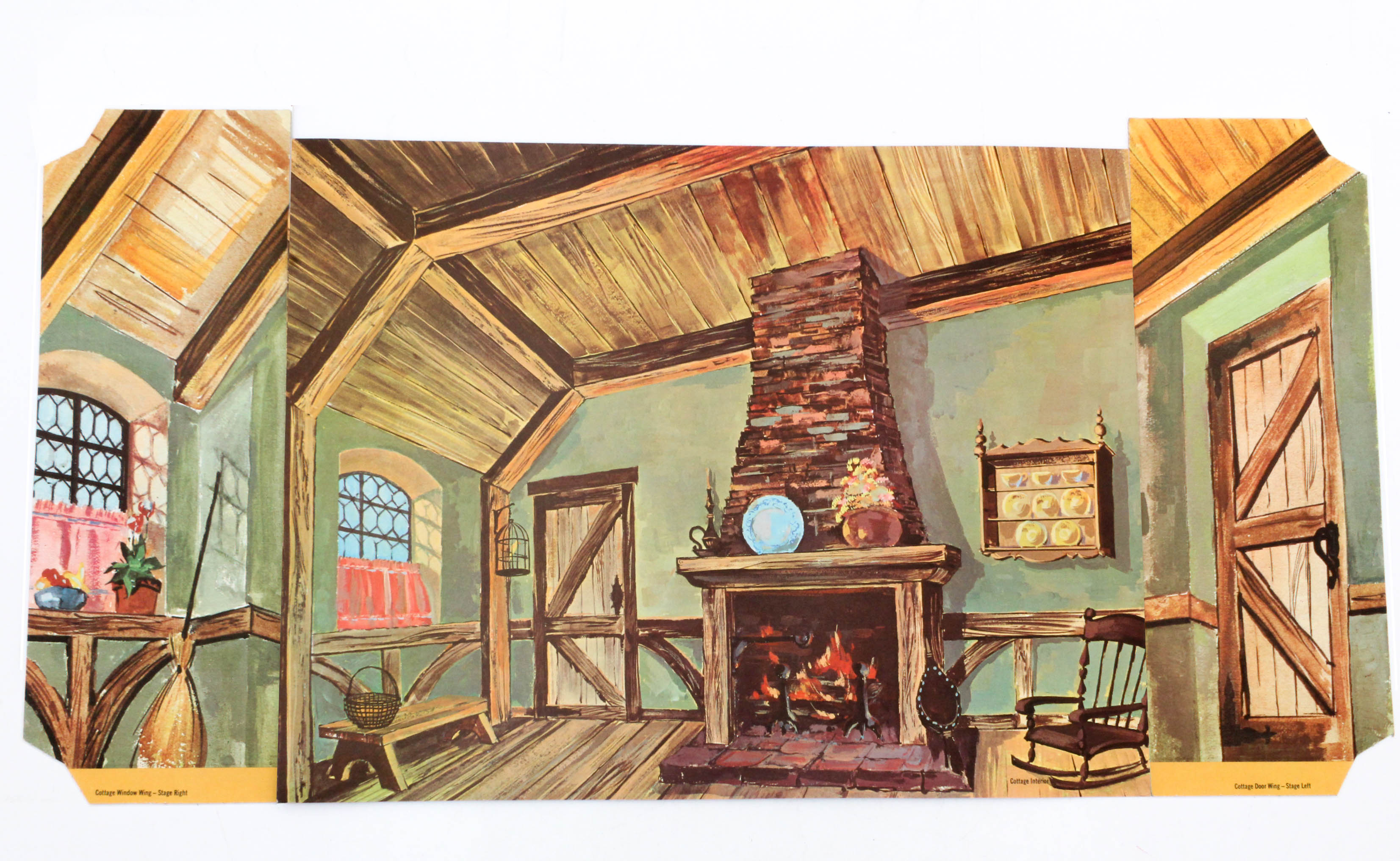 Vintage 1960s Barbie "Little Theatre" Play Set and Accessories