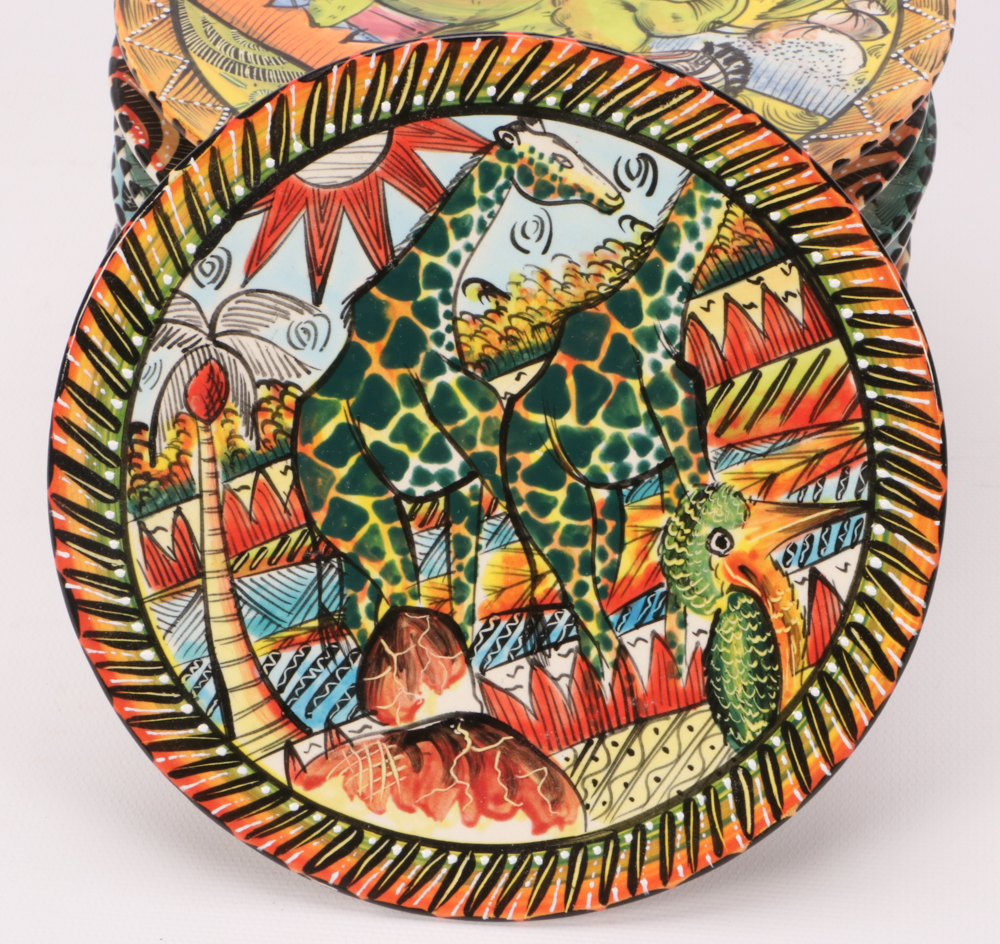 Penzo Zimbabwe Hand-Painted Pottery