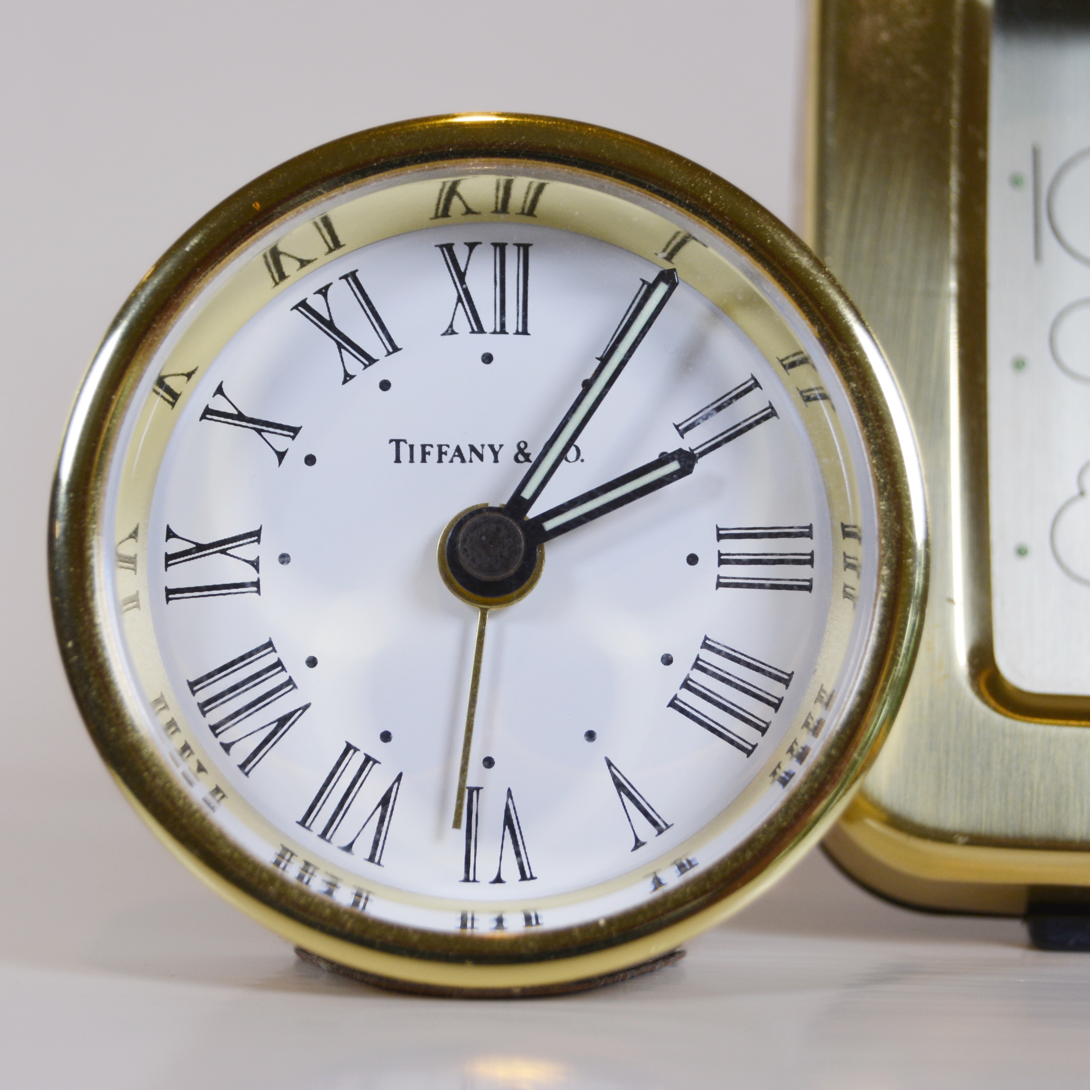 Tiffany & Co. Clock and Howard Miller Quartz Desk Clocks