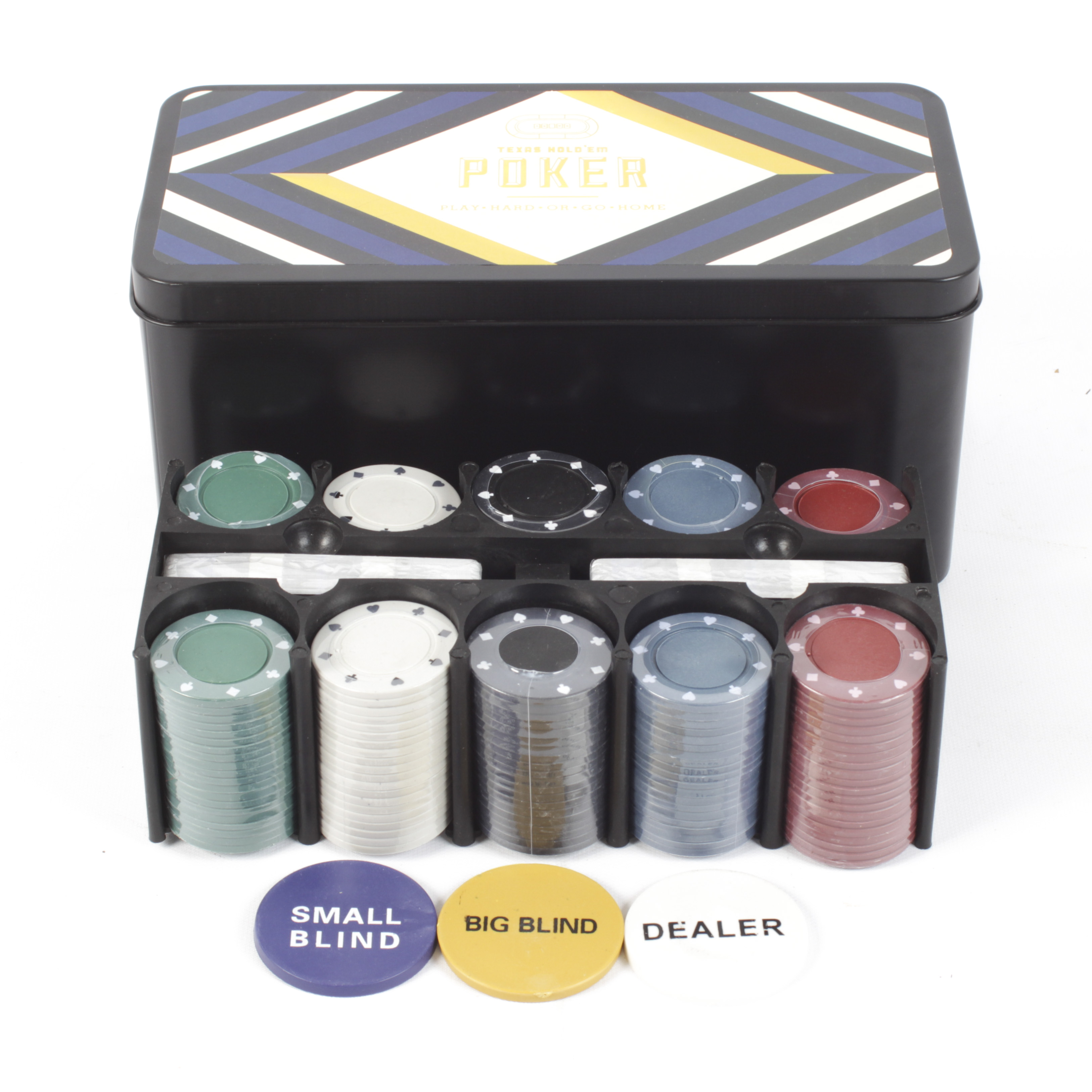 Bell & Curfew "Texas Hold 'Em" Poker Set