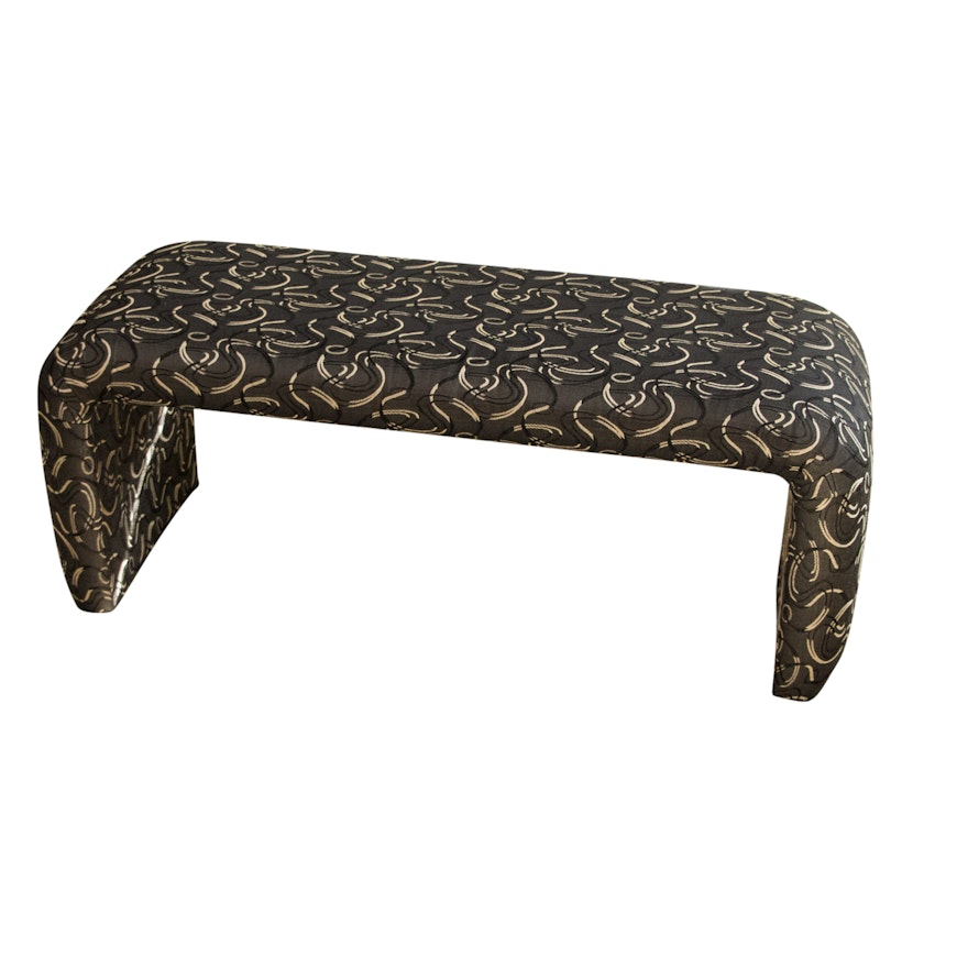 Contemporary Upholstered End of Bed Bench