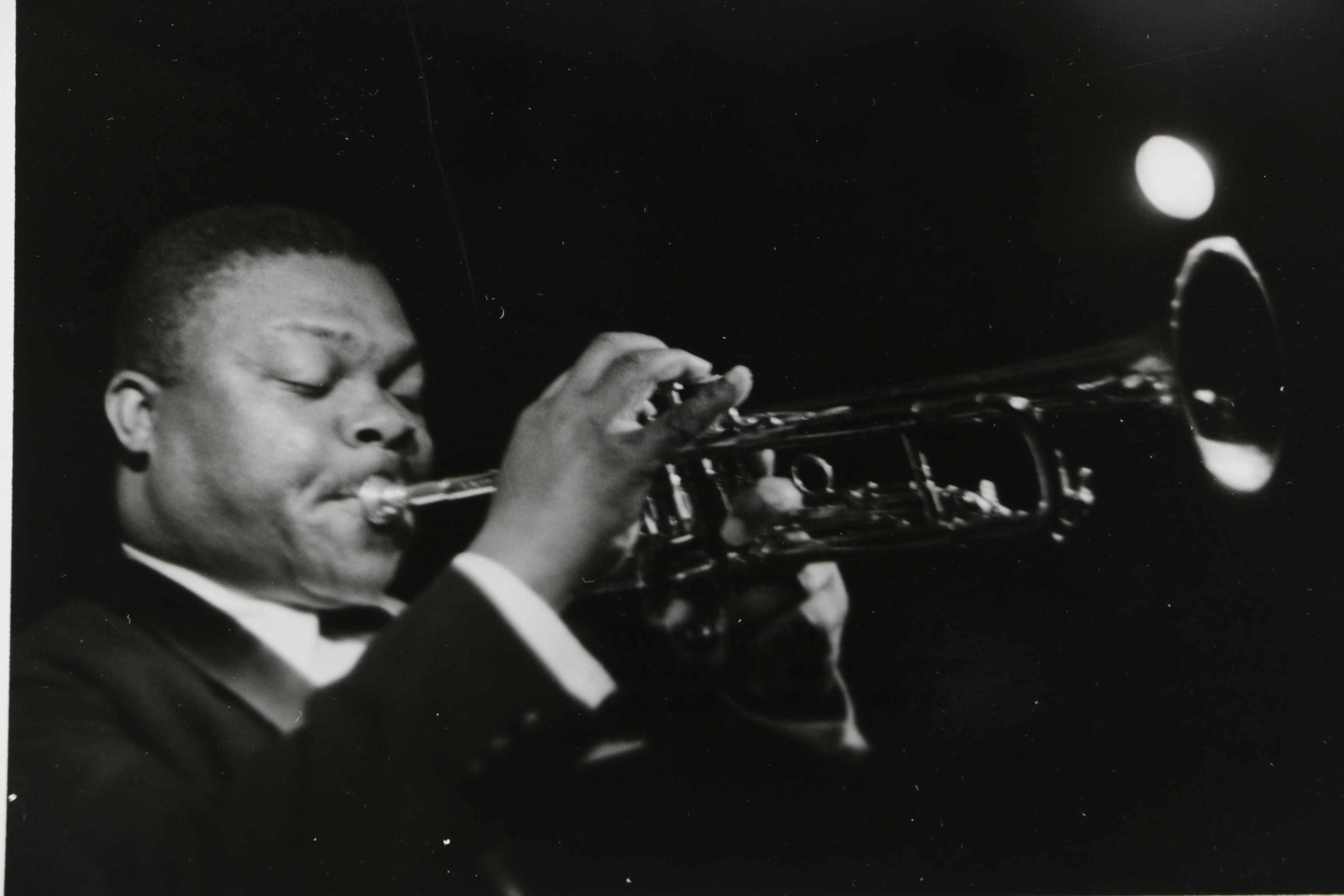 Photograph of Cat Anderson, Signed by Jack Bradley