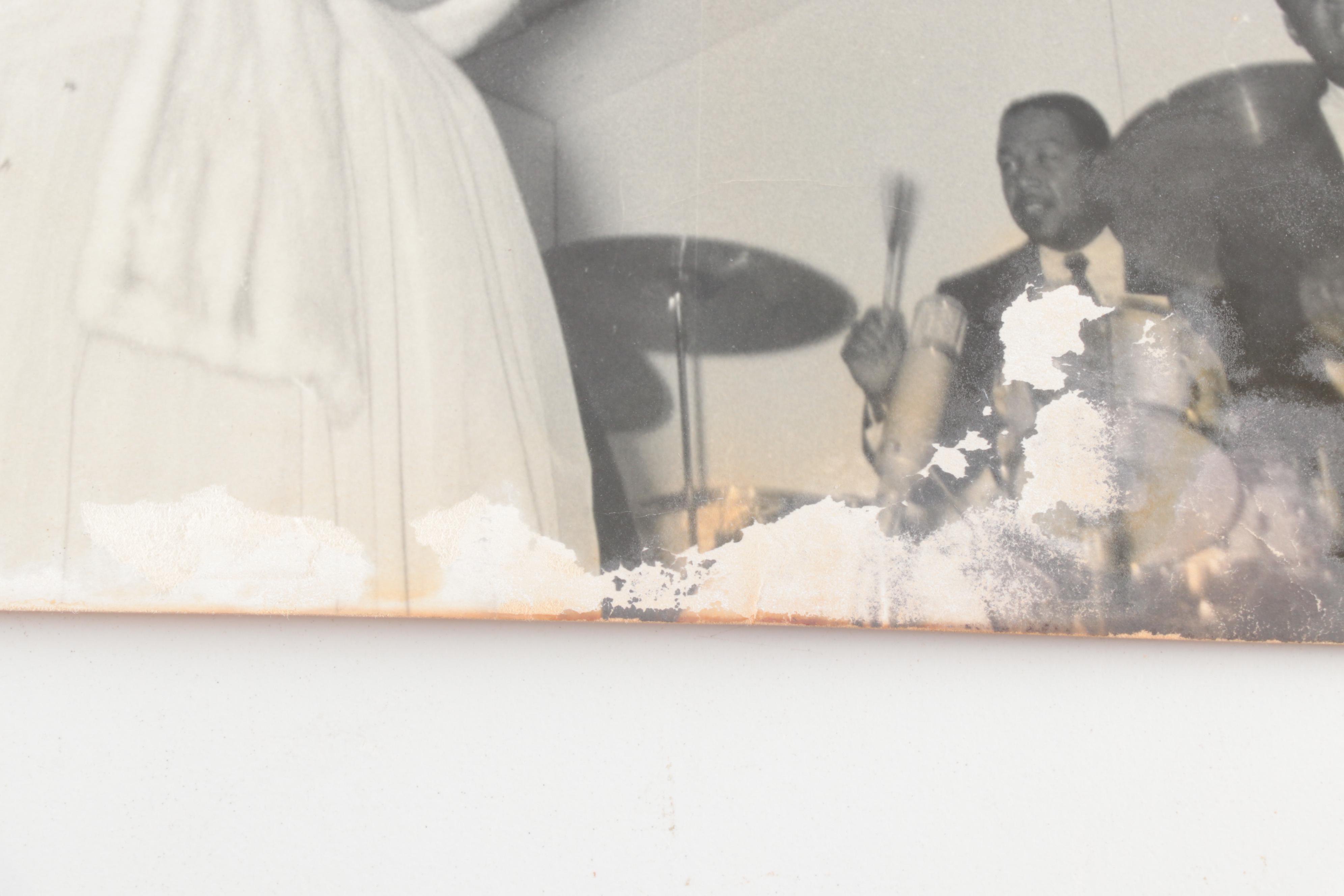 1956 Ella Fitzgerald Gelatin-Silver Photographs from the Jack Bradley Collection