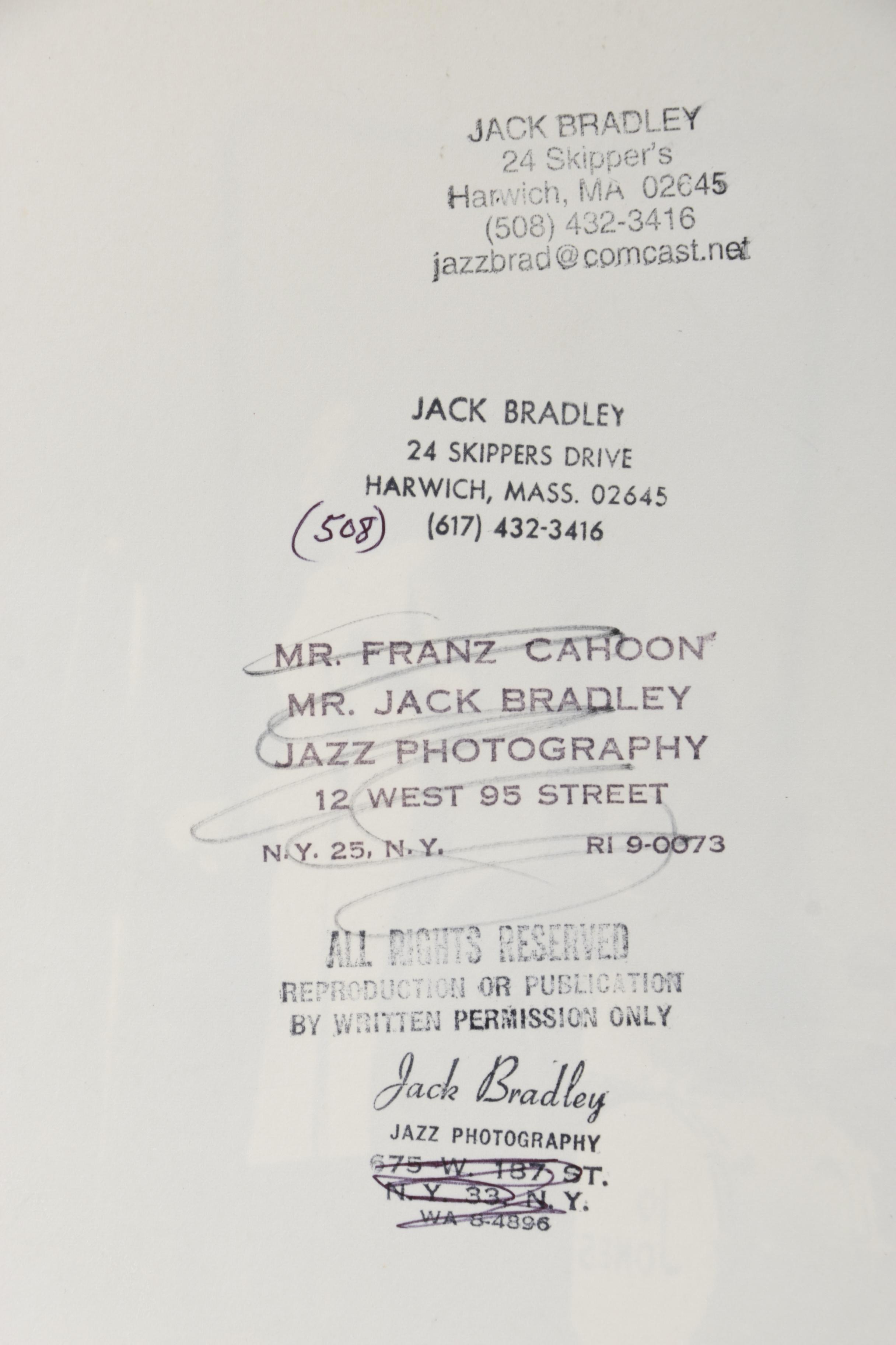 Photograph from Billie Holiday's Last Live Performance