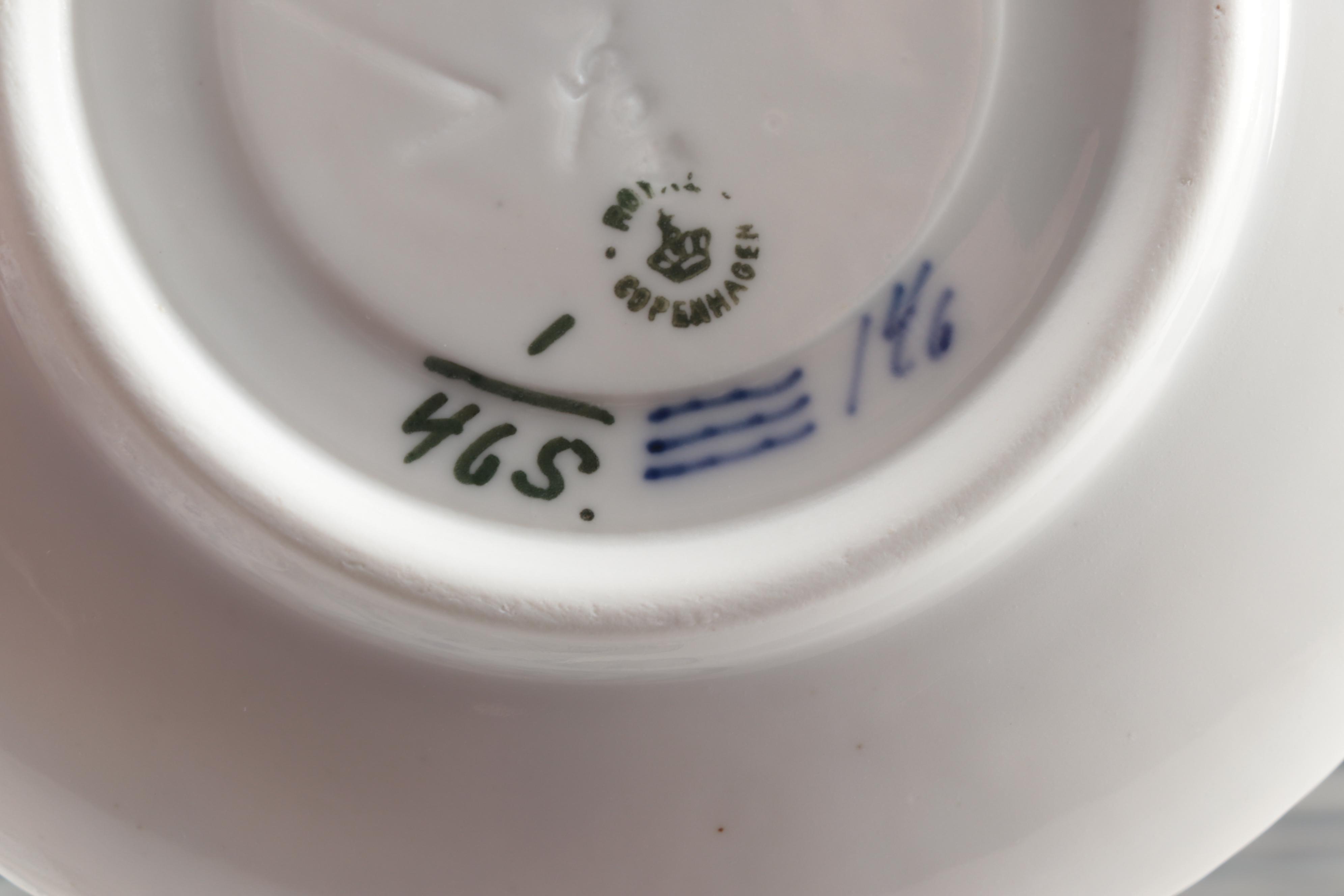 Vintage Royal Copenhagen "Blue Fluted" Porcelain Dinnerware