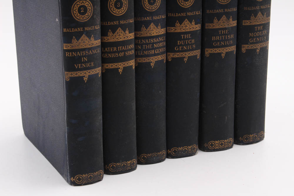 Limited Edition "A History of Painting" Volumes by Haldane MacFall