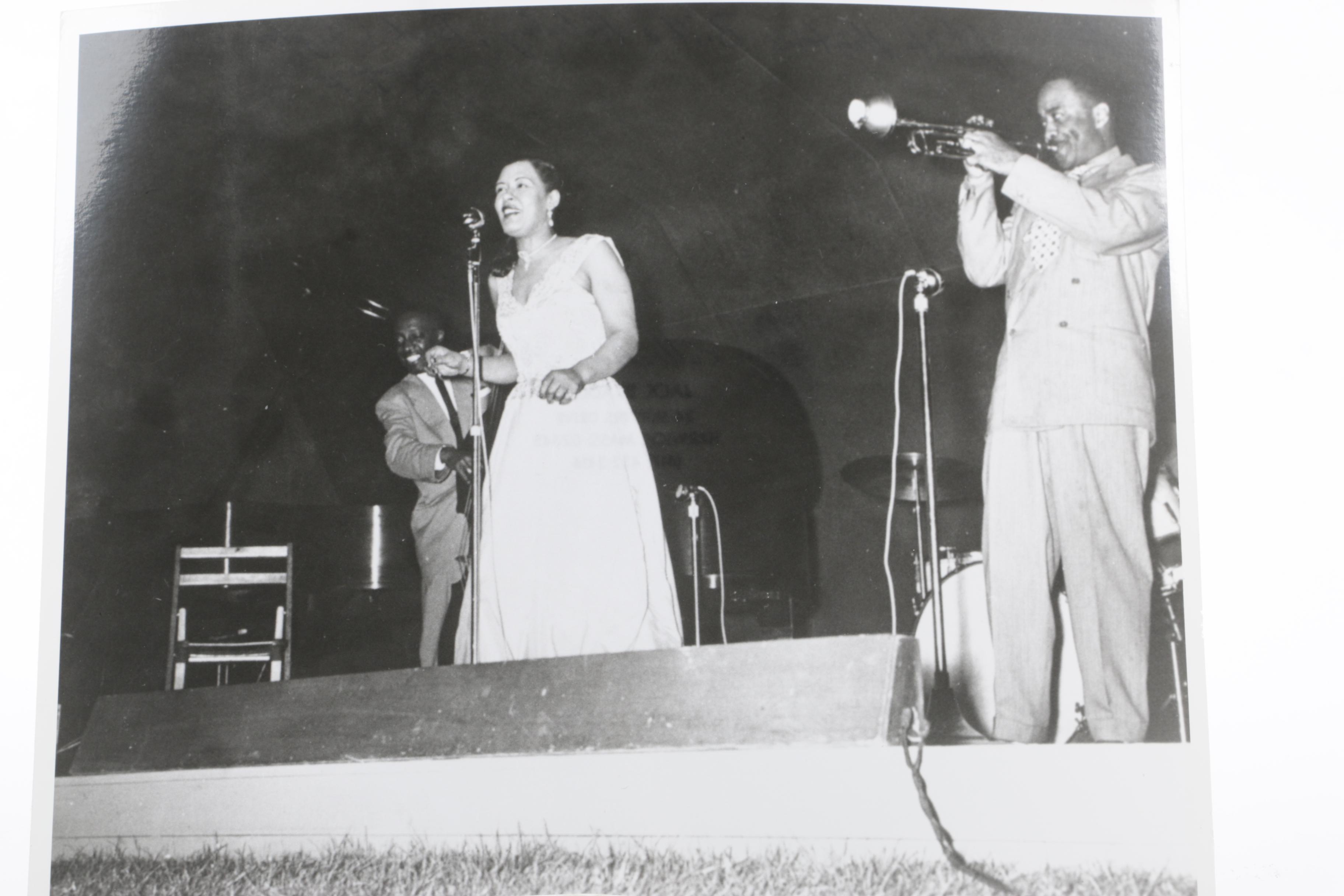 Photographs featuring Billie Holiday from Jack Bradley's Collection