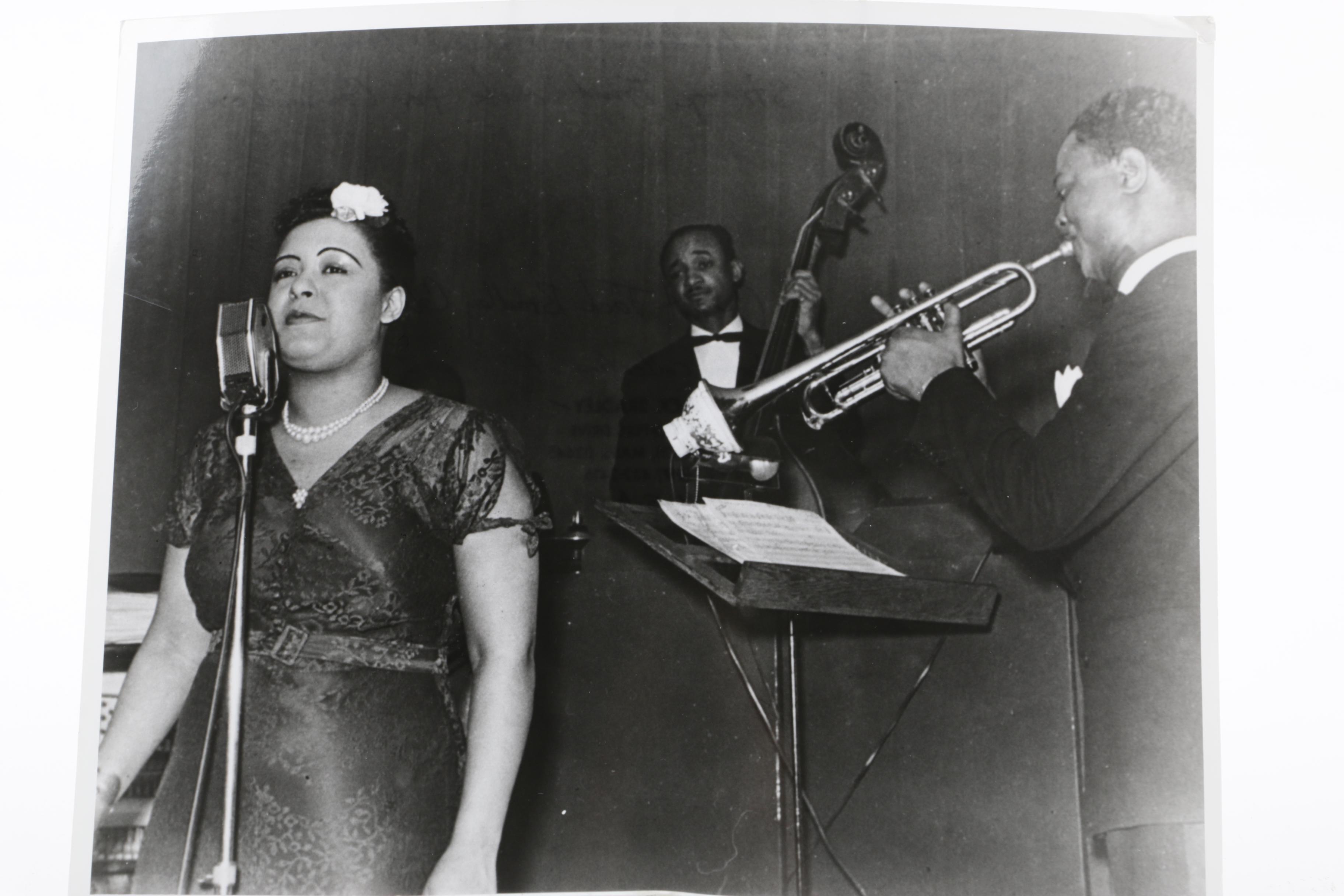 Photographs featuring Billie Holiday from Jack Bradley's Collection