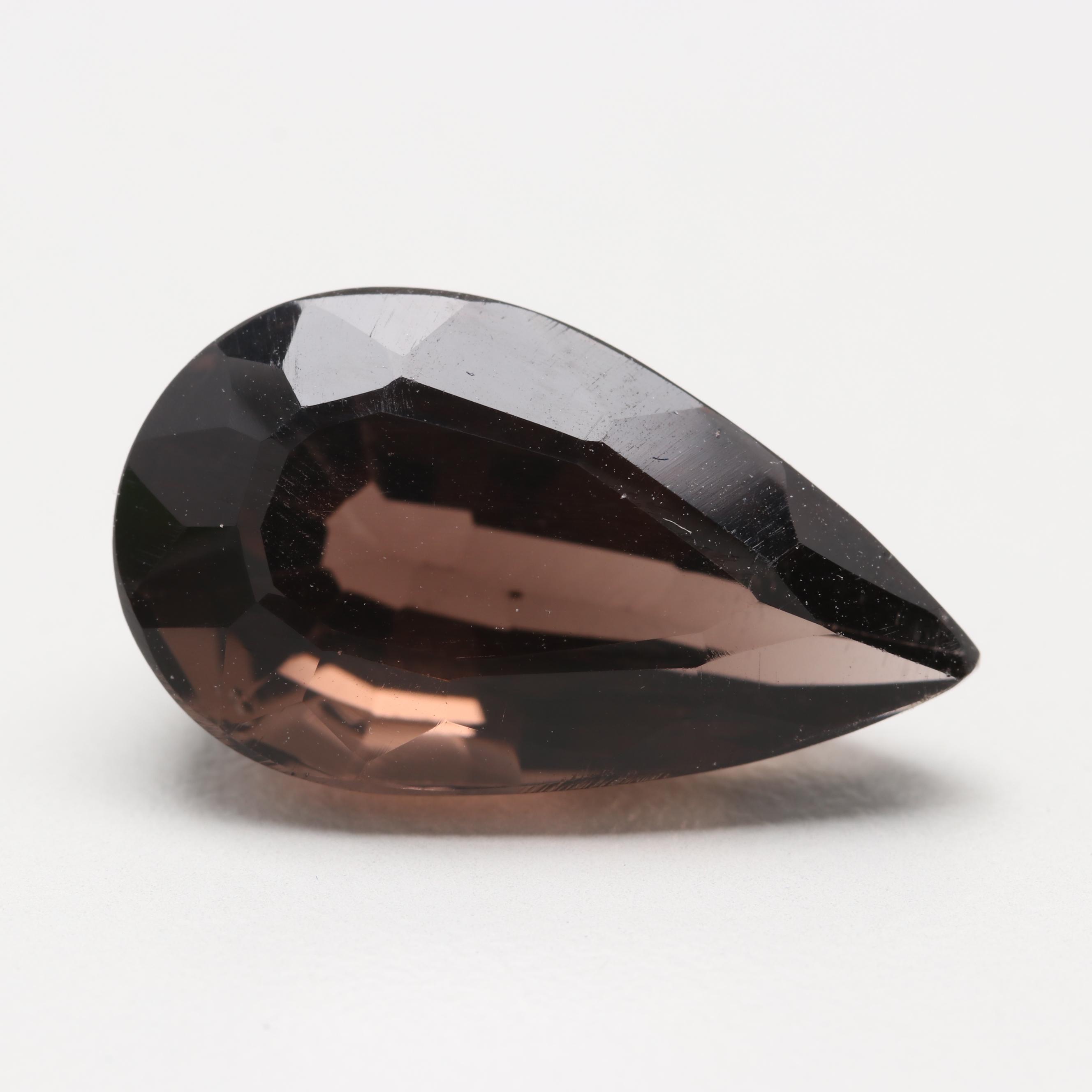 Loose 10.77 CT Smoky Quartz
