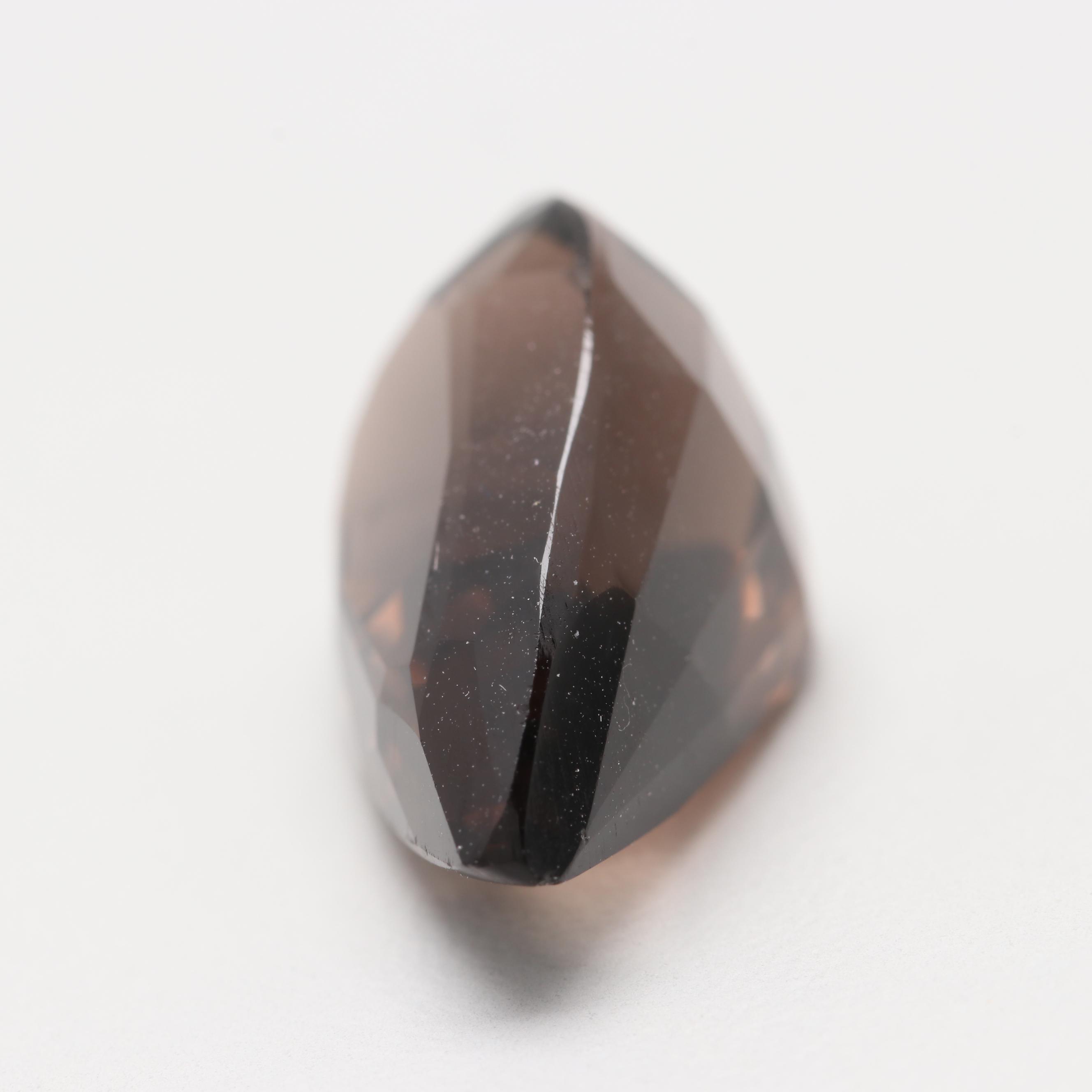 Loose 10.77 CT Smoky Quartz