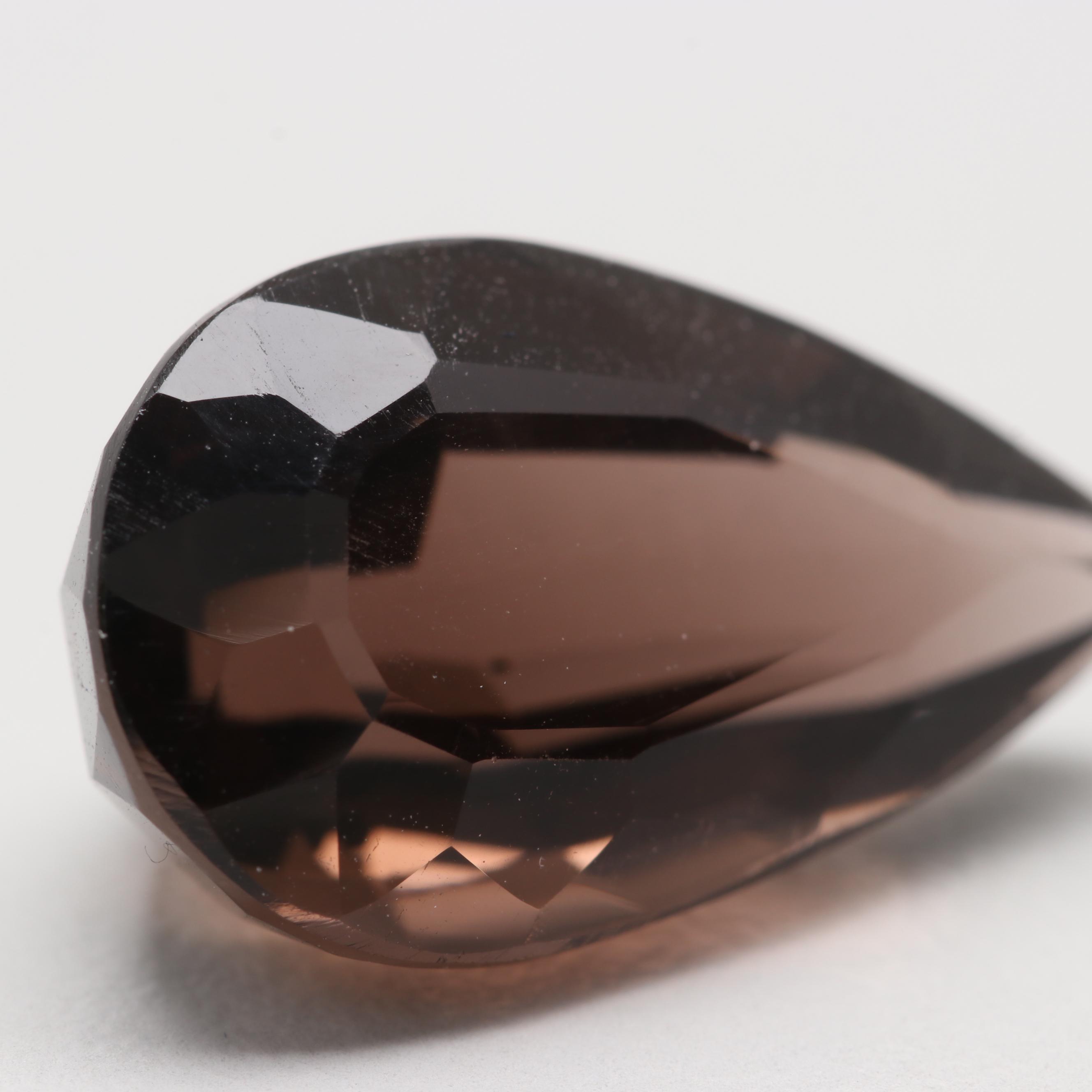 Loose 10.77 CT Smoky Quartz