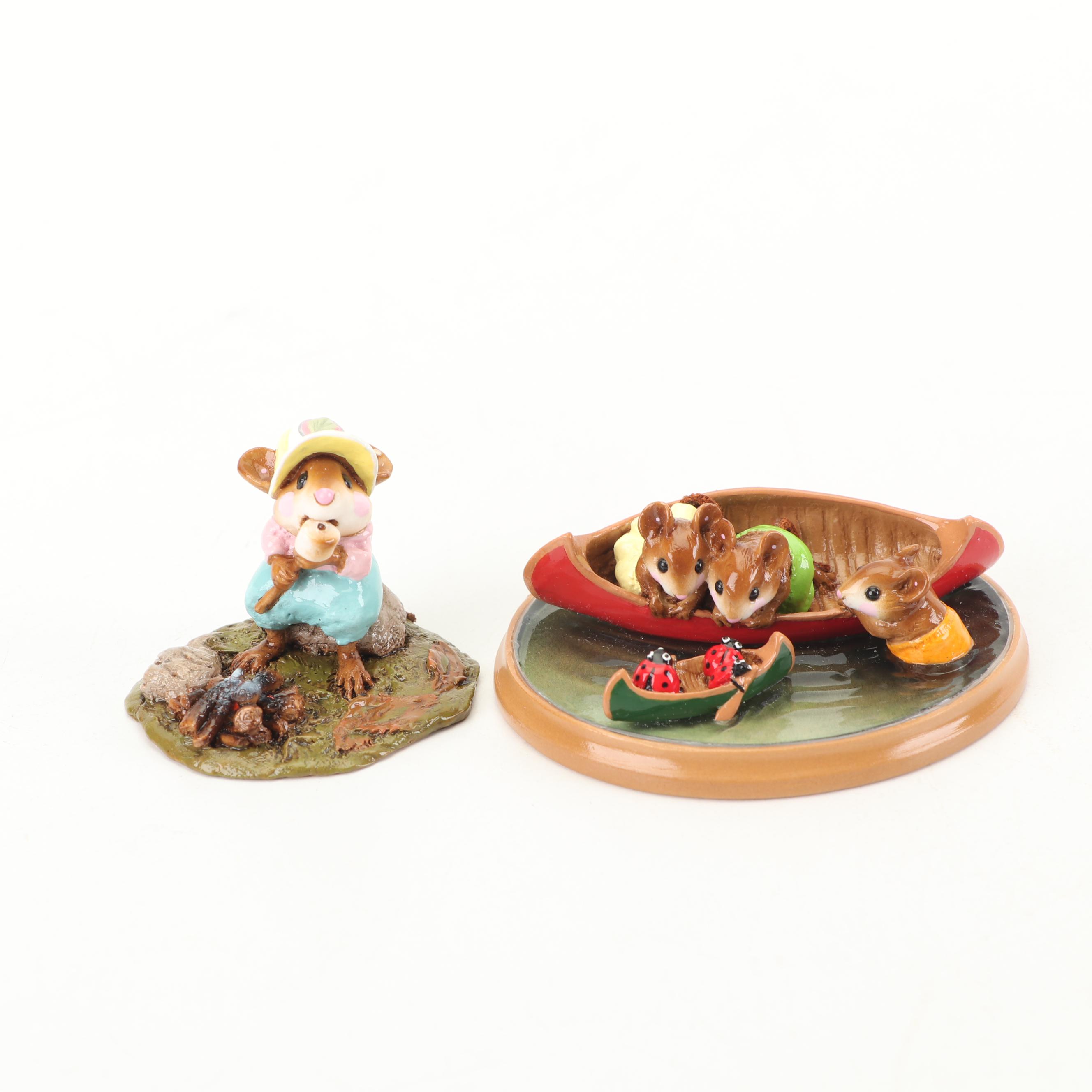 "Wee Forest Folk" Figurines by William, Donna, and Annette Peterson