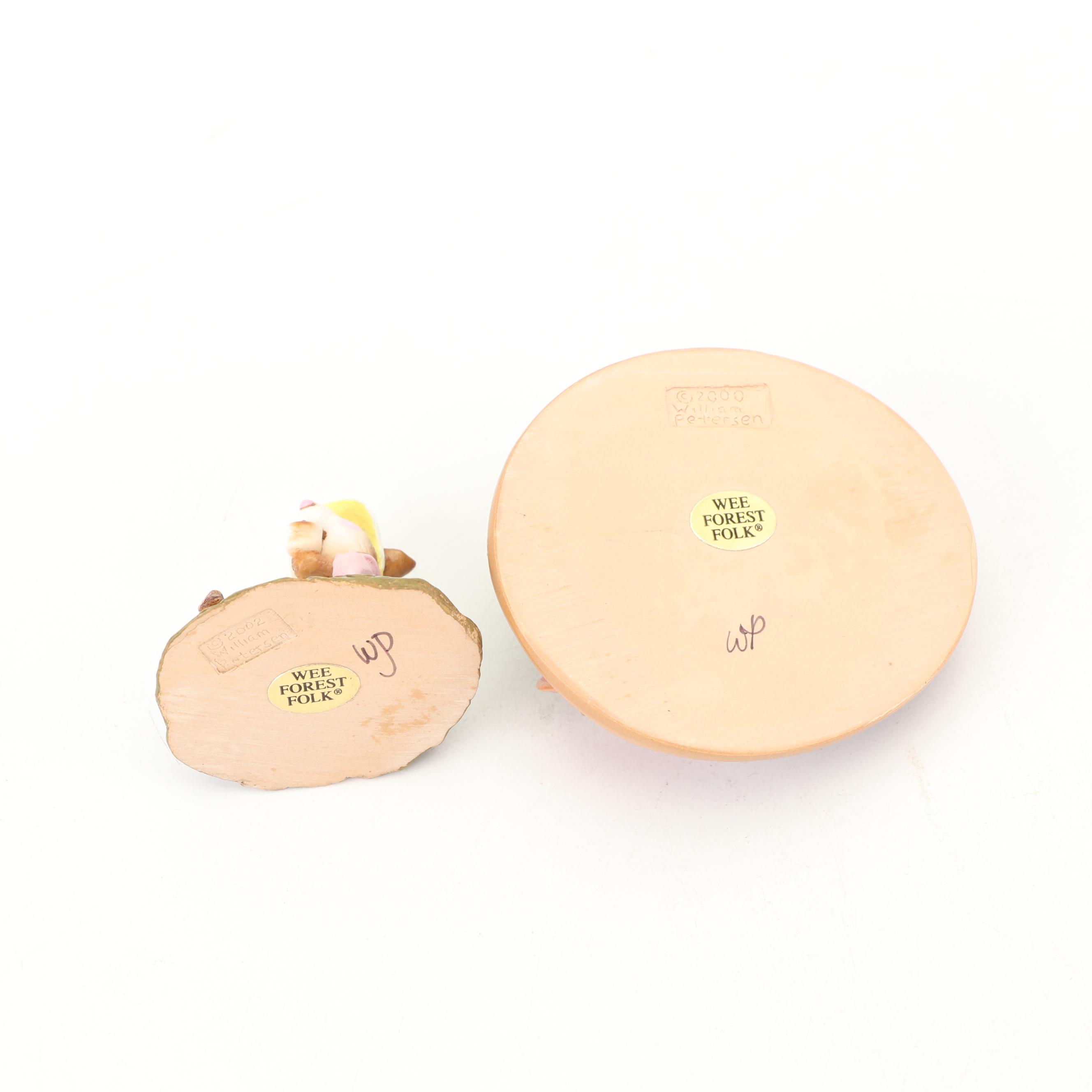 "Wee Forest Folk" Figurines by William, Donna, and Annette Peterson