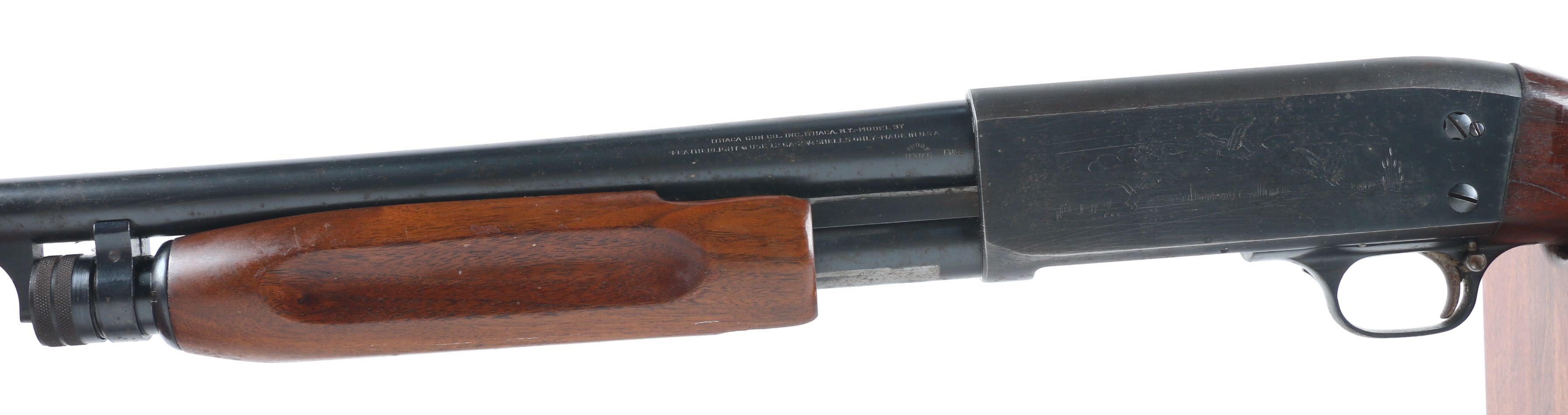 1961 Ithaca Model 37 Featherlight 12 Gauge Pump Action Shotgun