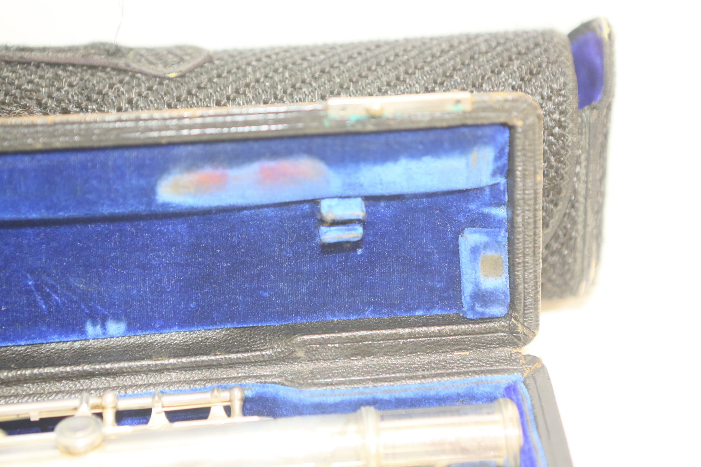 Vintage Verne Q. Powell Handmade Sterling Silver Flute with Later Foot Joint