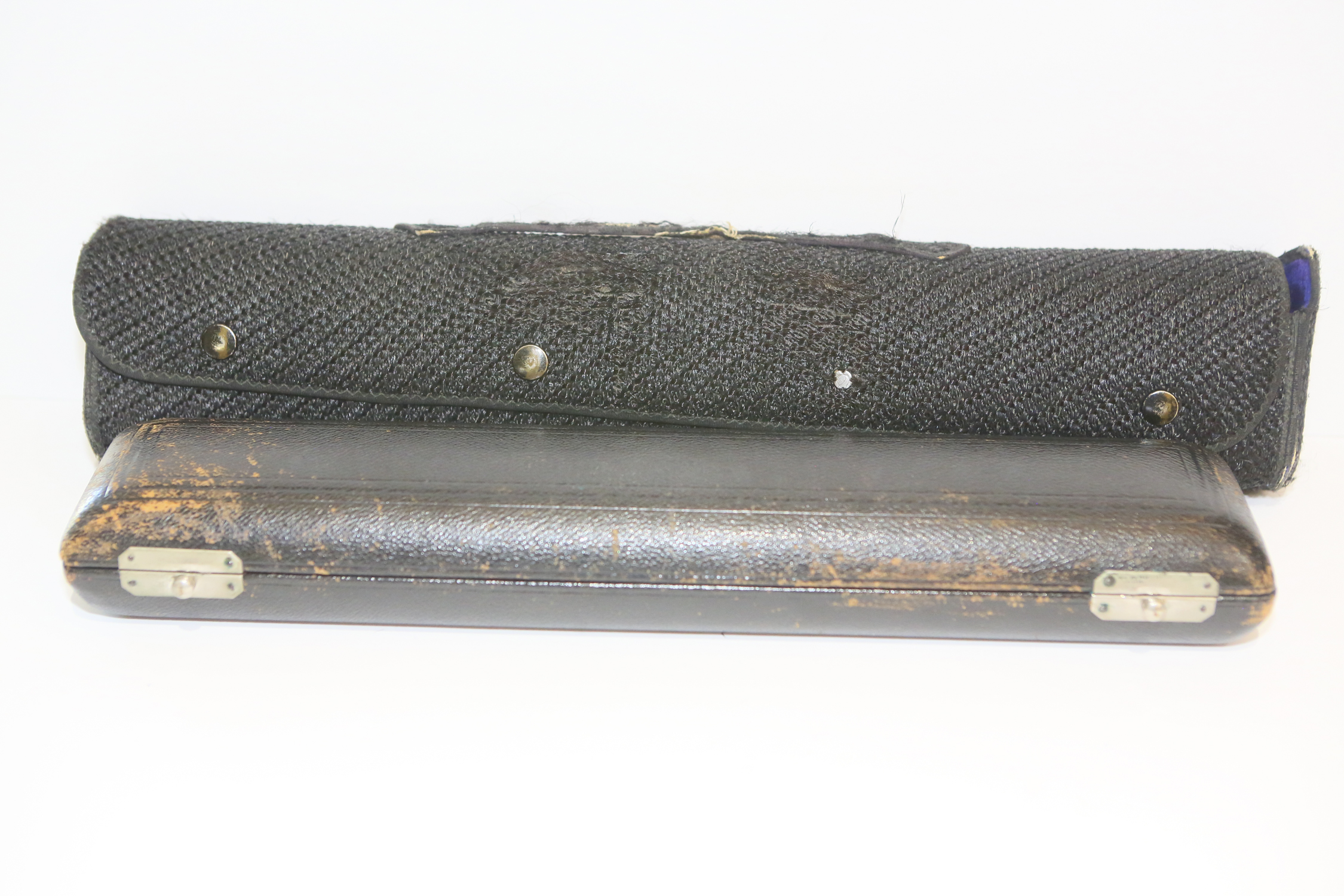 Vintage Verne Q. Powell Handmade Sterling Silver Flute with Later Foot Joint