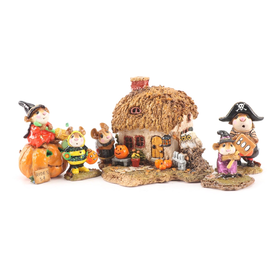 Halloween "Wee Forest Folk" Figurines by Annette and Donna Petersen