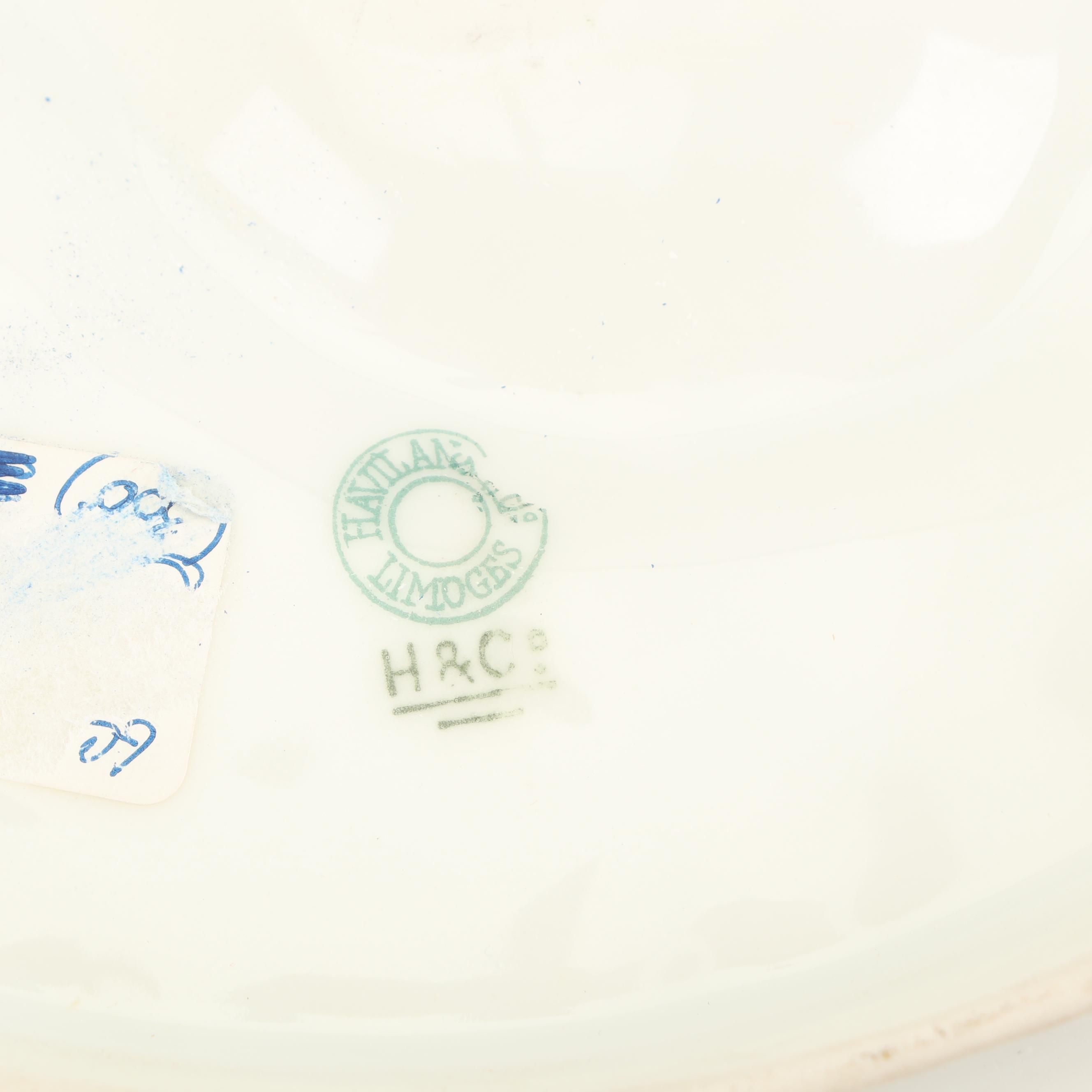 Porcelain Oyster Plates including Antique Haviland Limoges