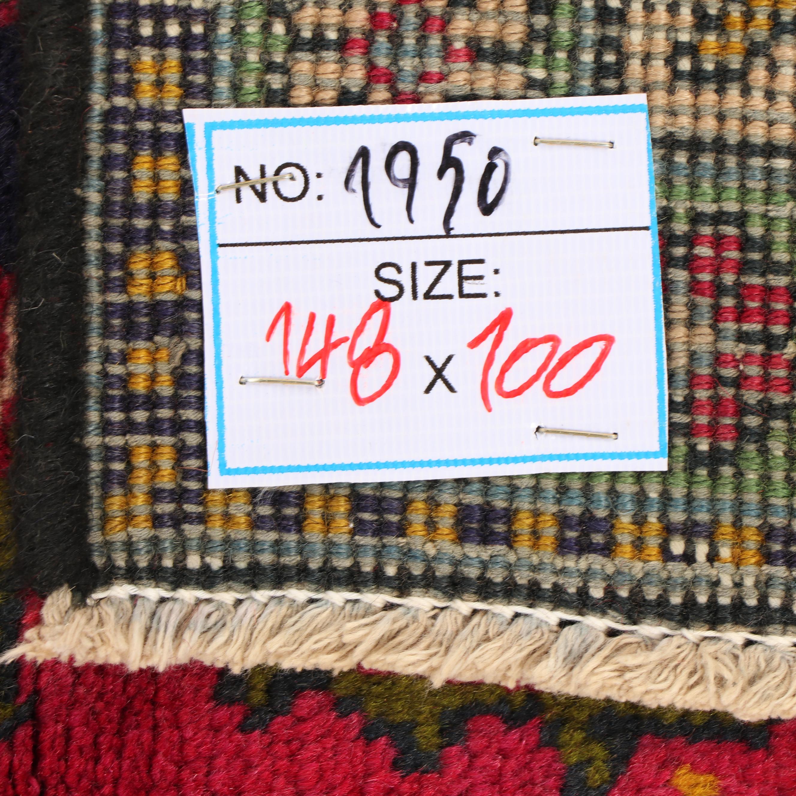 Hand-Knotted Indo-Persian Tabriz Wool Rug