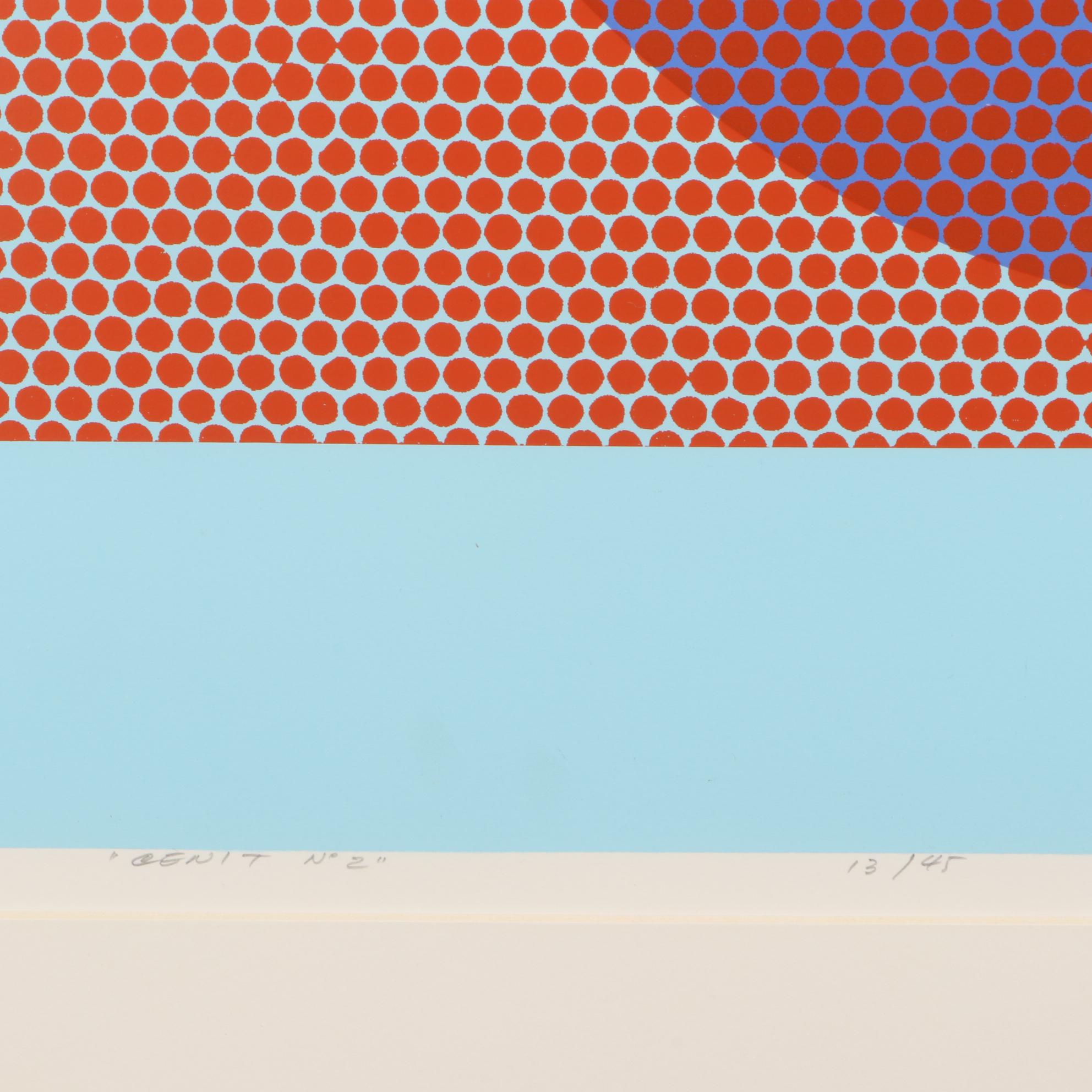 Rudy Ayoroa Limited Edition Serigraph "Cenit No. 2"