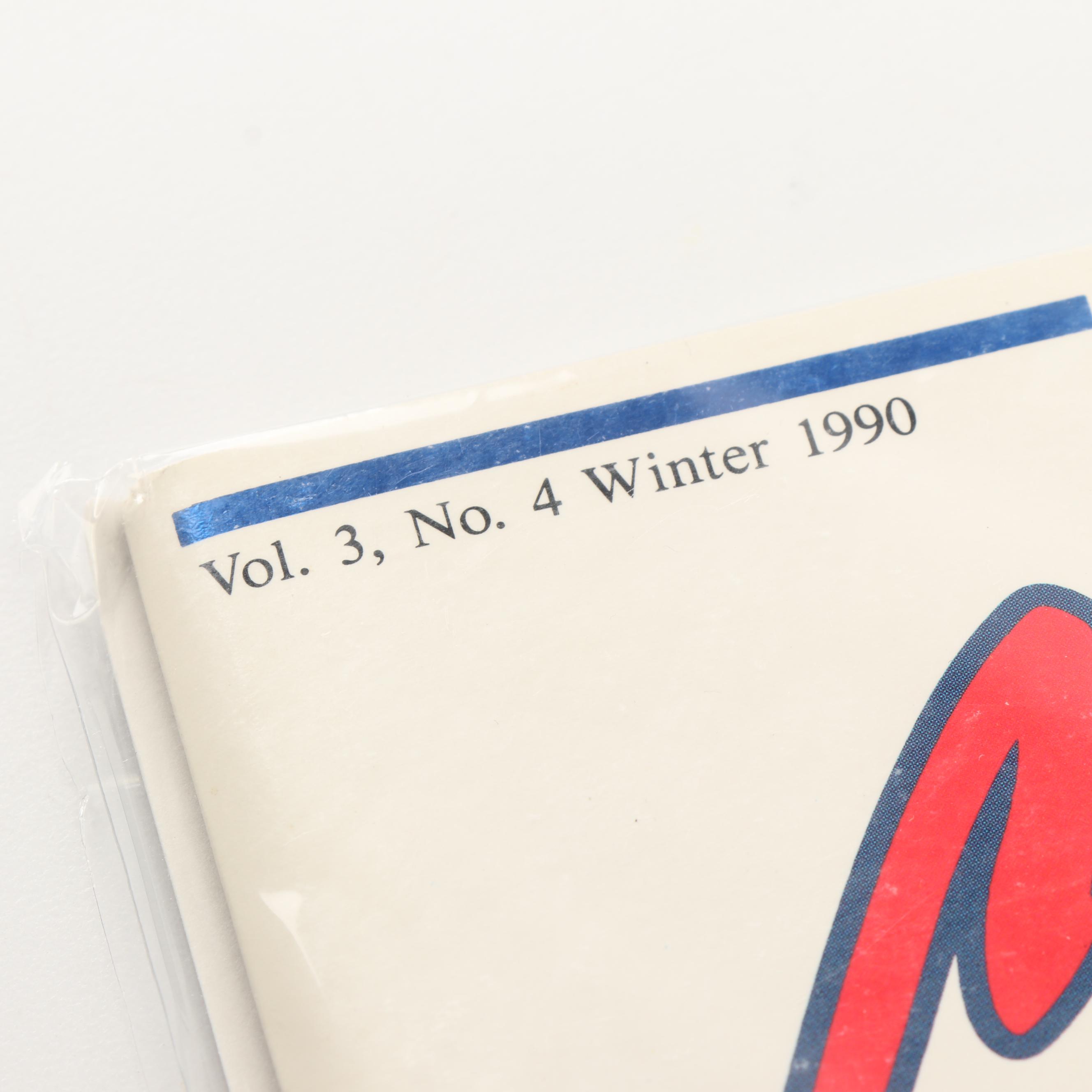 Ernie Banks Autographed 1990 "Legends" Sports Memorabilia Magazine