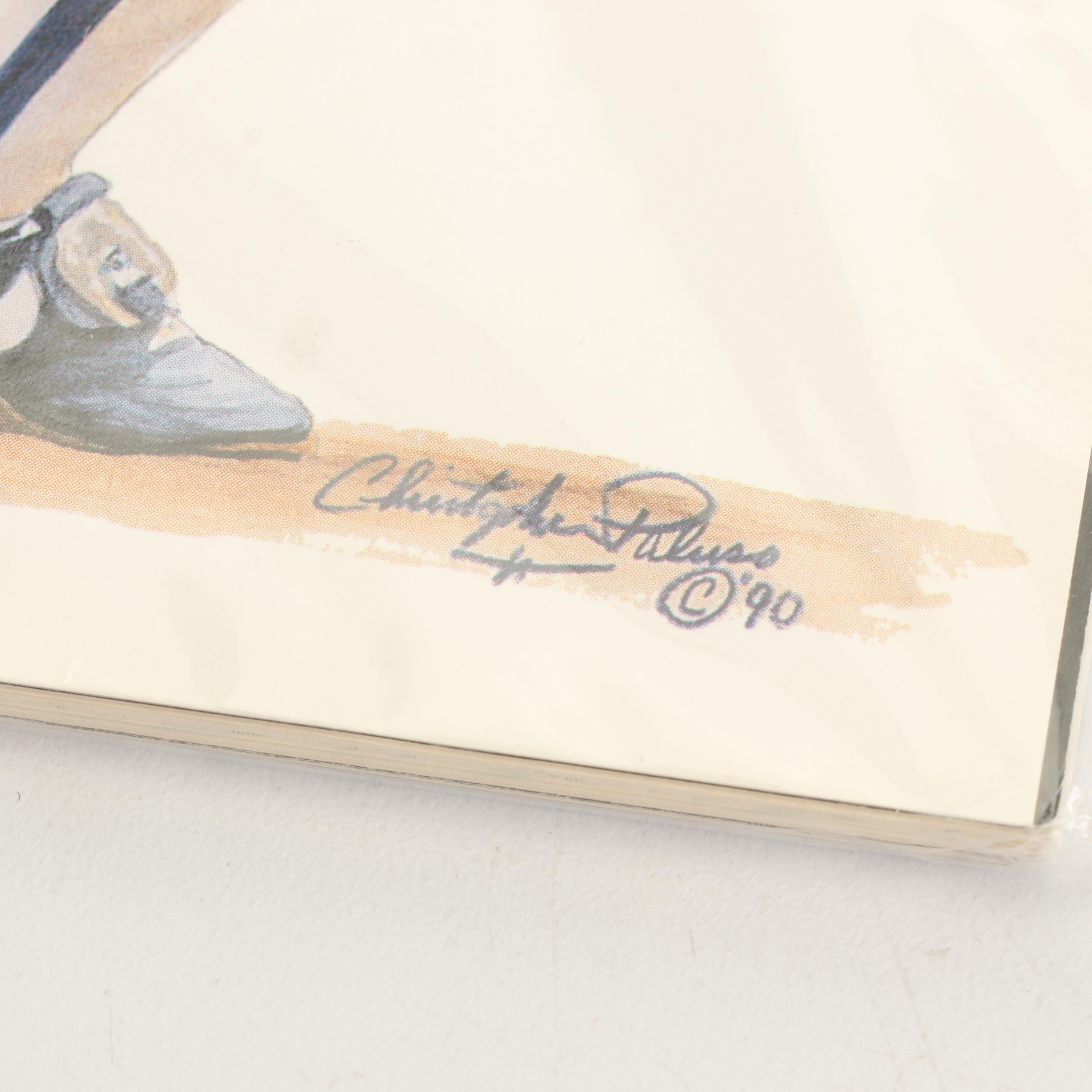 Ernie Banks Autographed 1990 "Legends" Sports Memorabilia Magazine