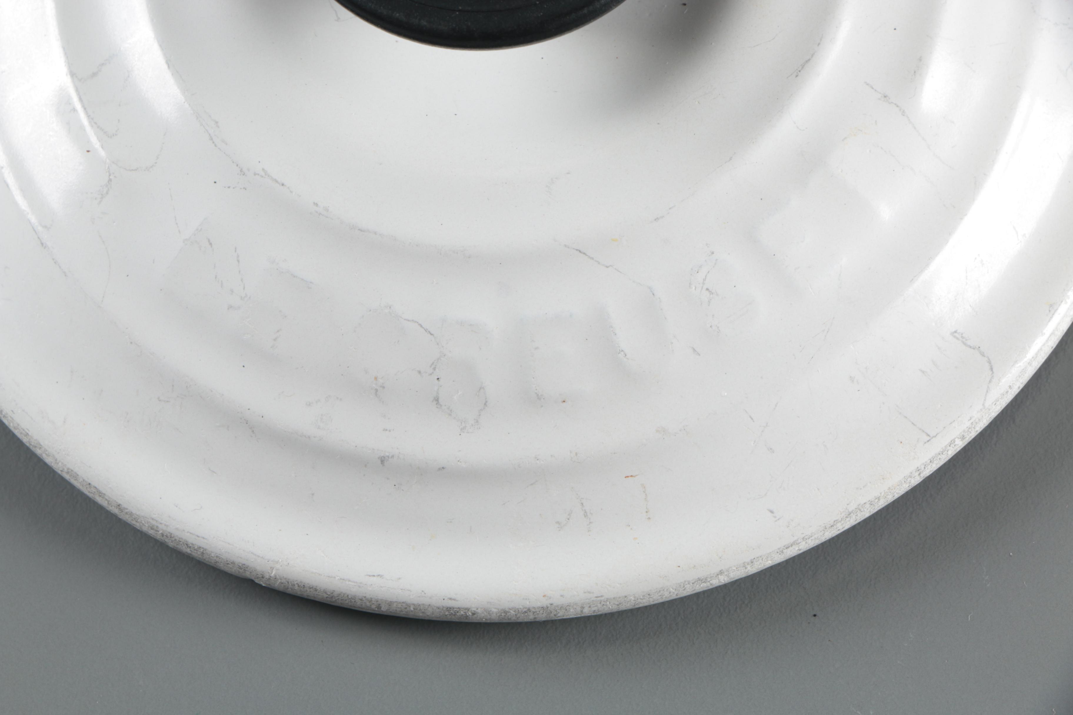 Le Creuset White Enameled Cast Iron Sauce Pan