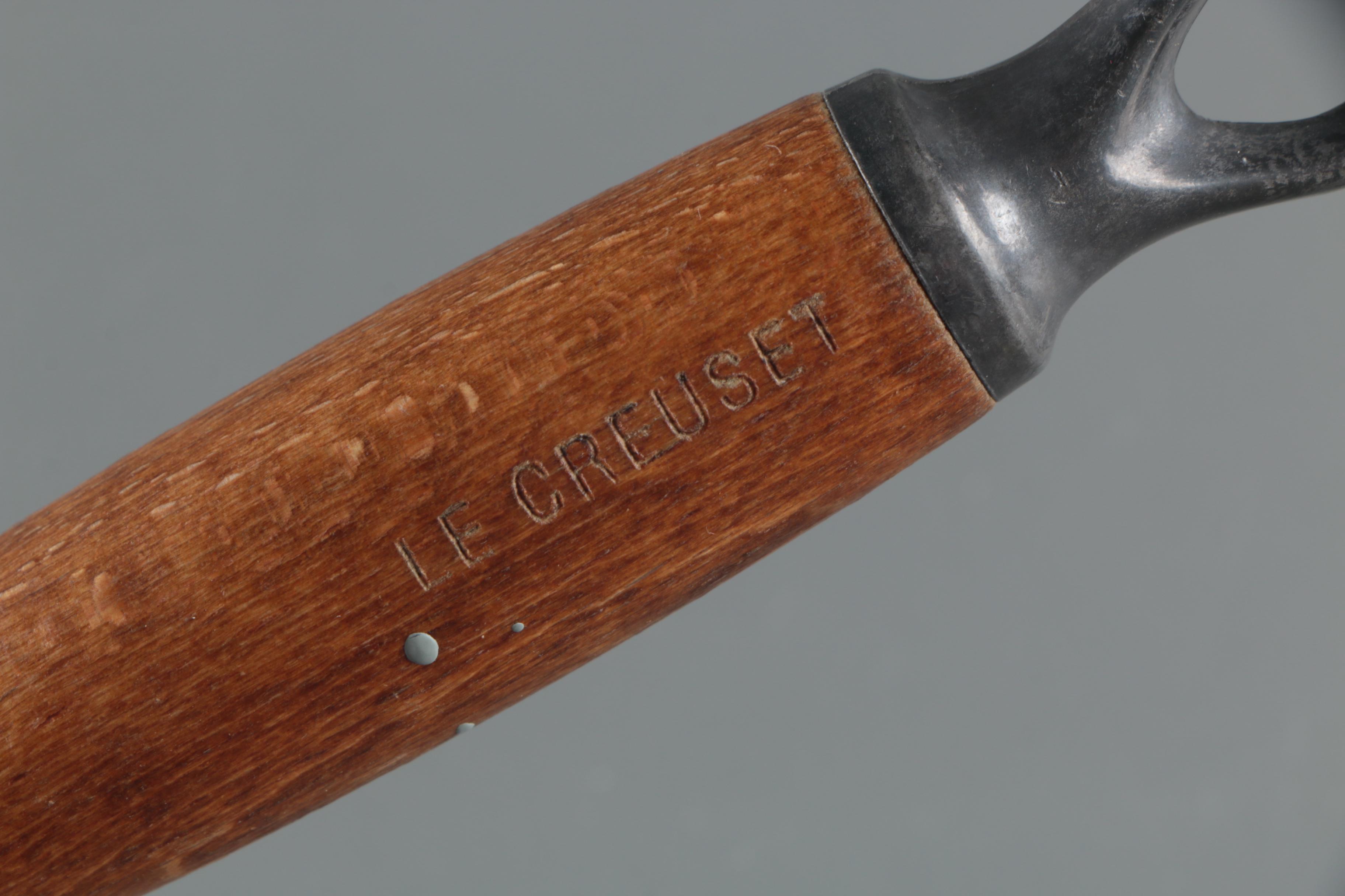 Le Creuset White Enameled Cast Iron Sauce Pan