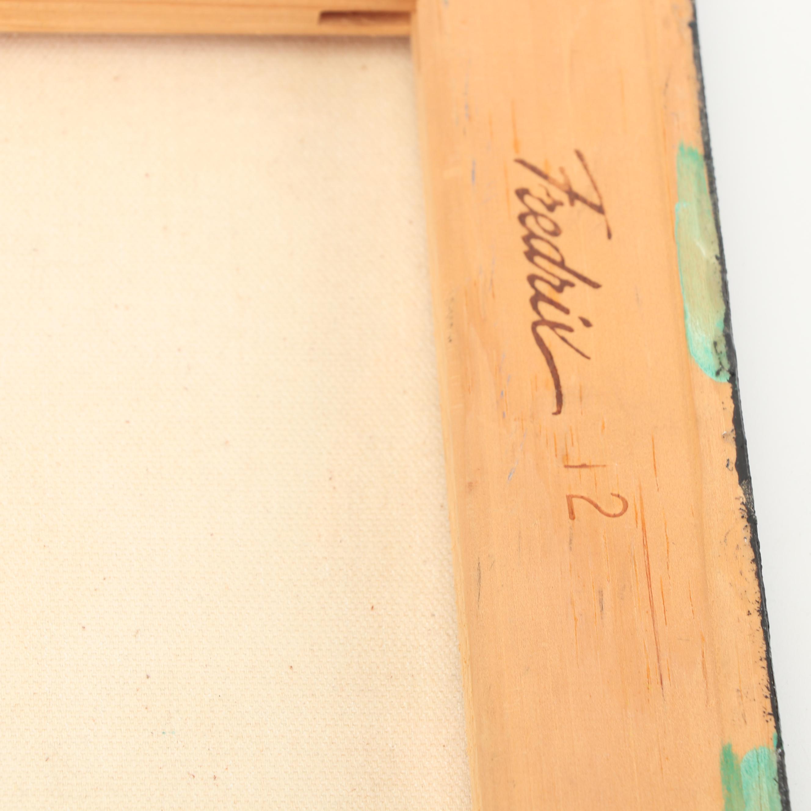 Stefan Georg Acrylic Painting "Ancestors"