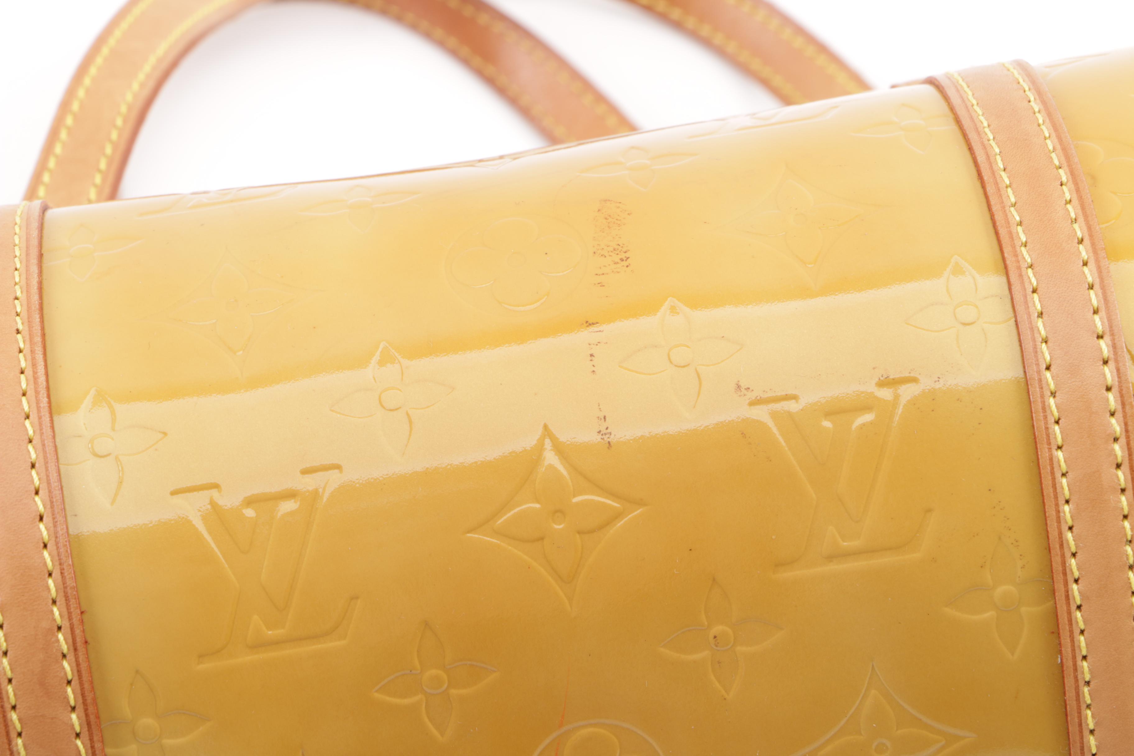 2000 Louis Vuitton of Paris Mango Vernis Monogram Papillon 30 Handbag