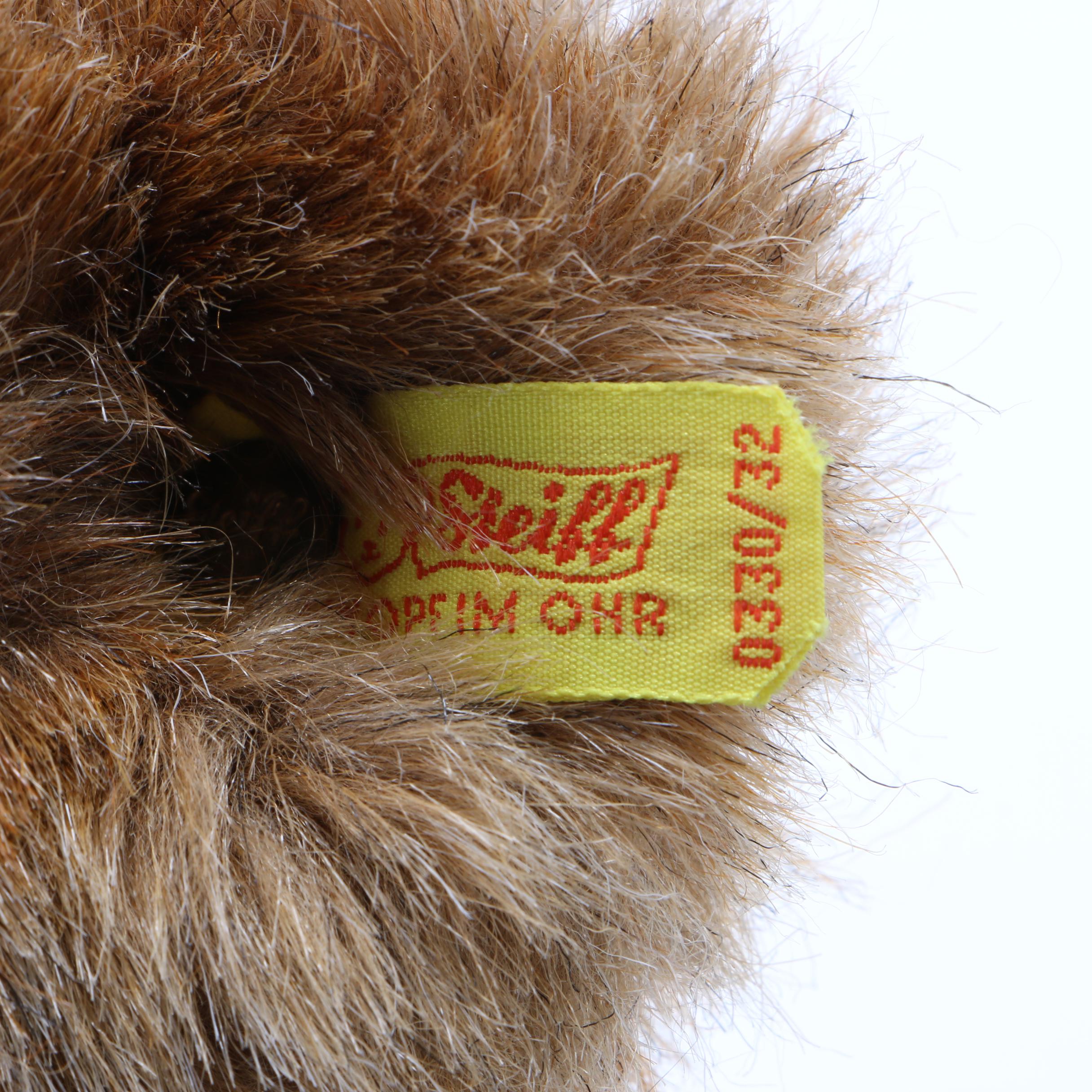 Steiff Plush Animals Including "Dormy" and "Molly", 1970-80s