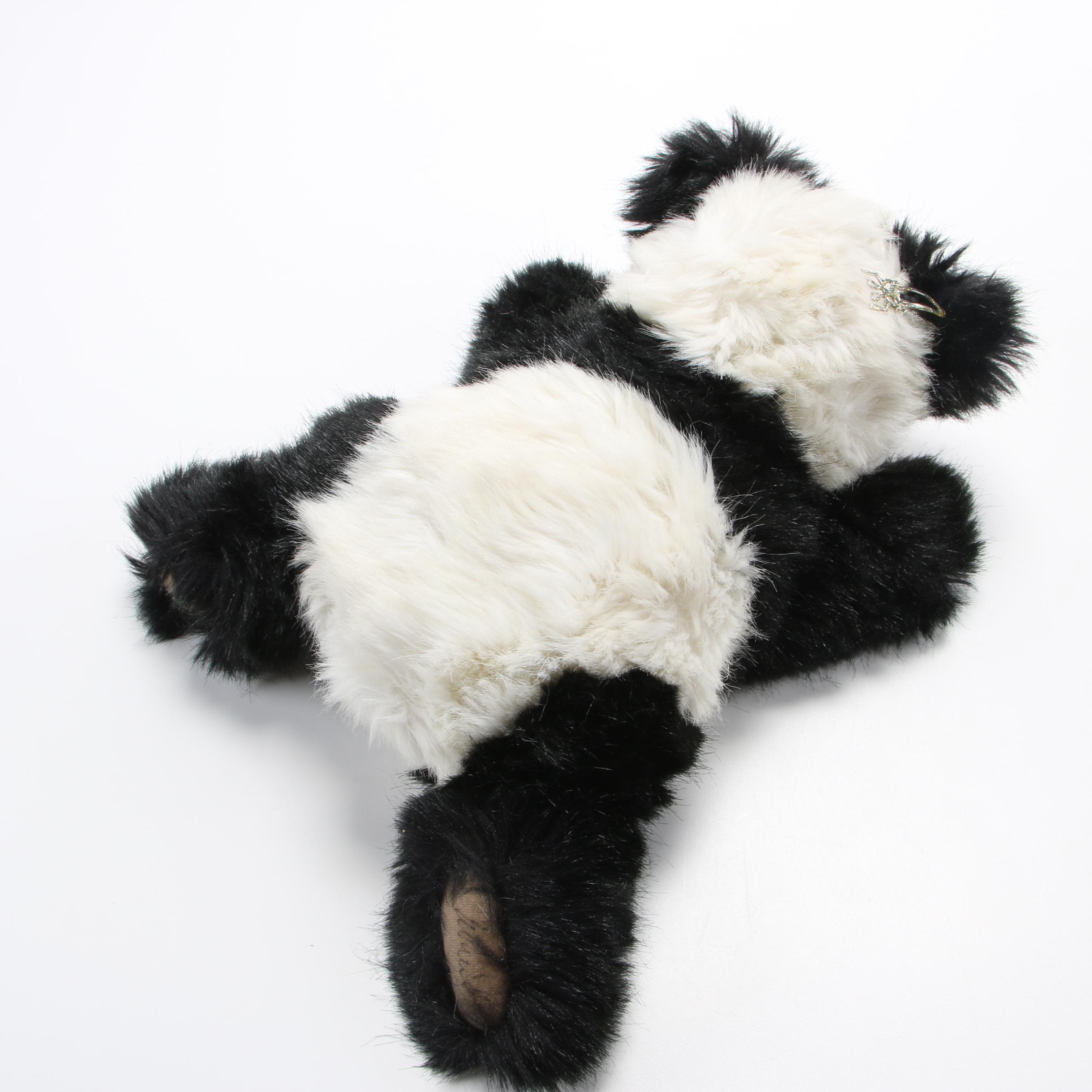 Steiff Plush Animals Including "Dormy" and "Molly", 1970-80s