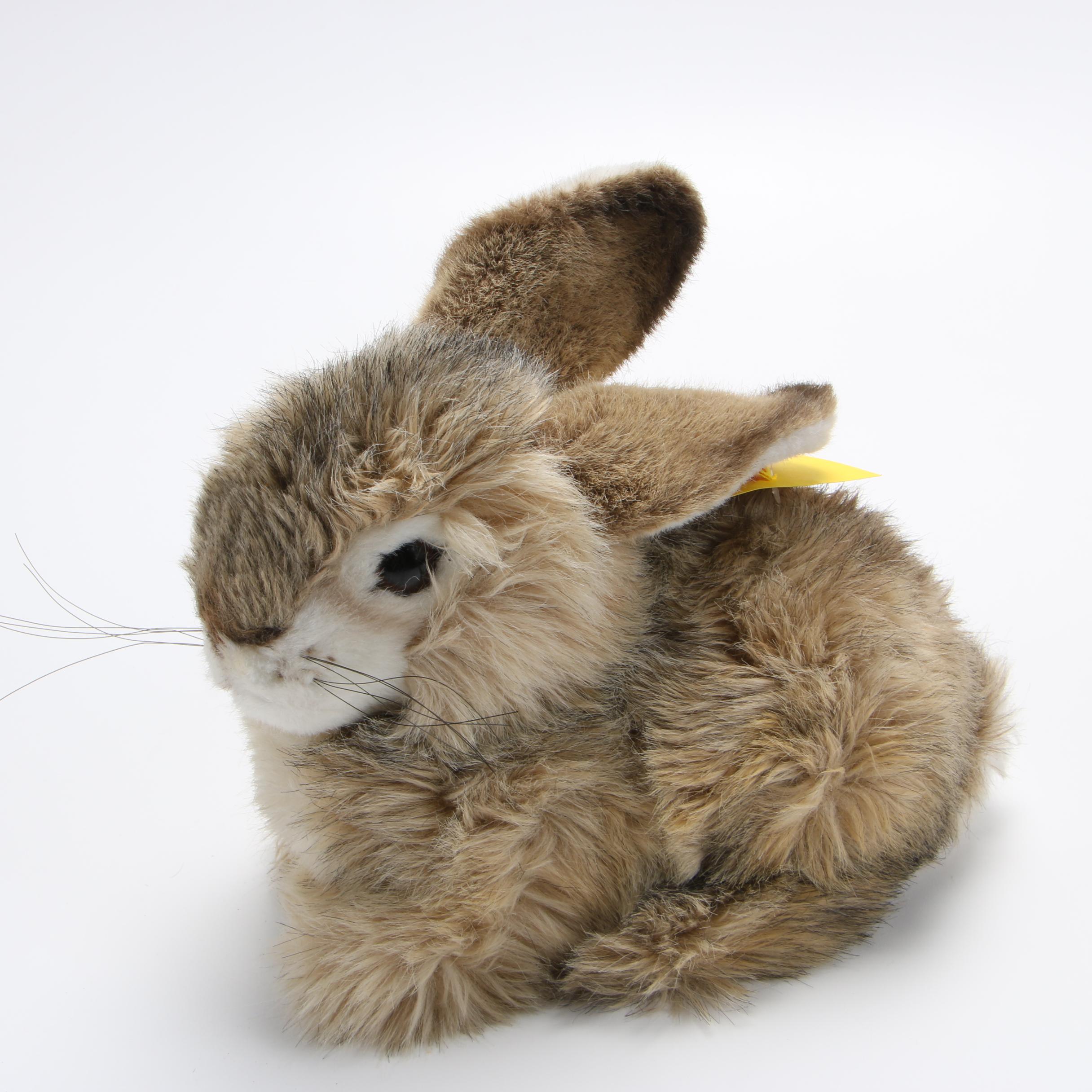 Steiff Plush Animals Including "Dormy" and "Molly", 1970-80s
