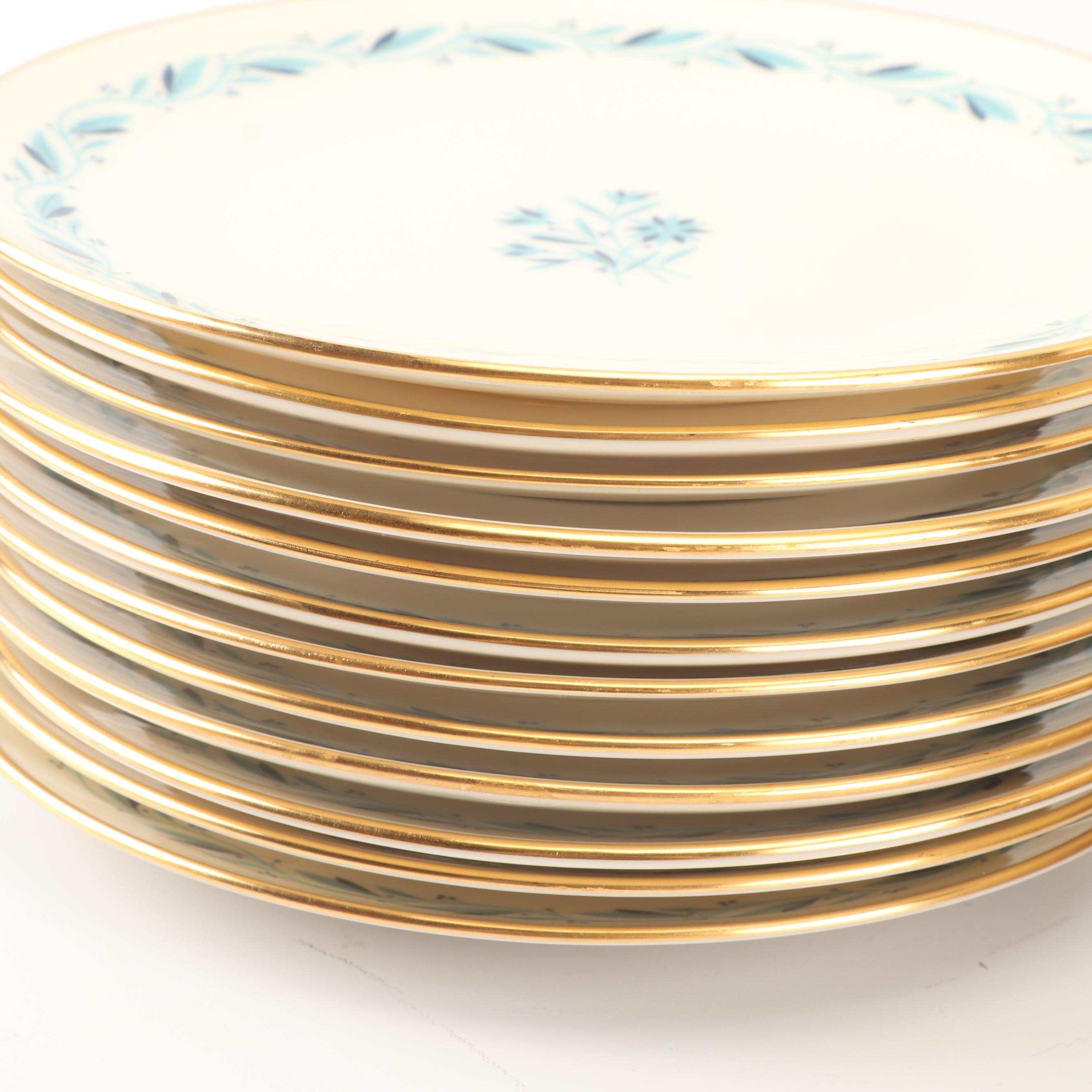 Vintage Lenox "Blue Ridge" Porcelain Dinnerware
