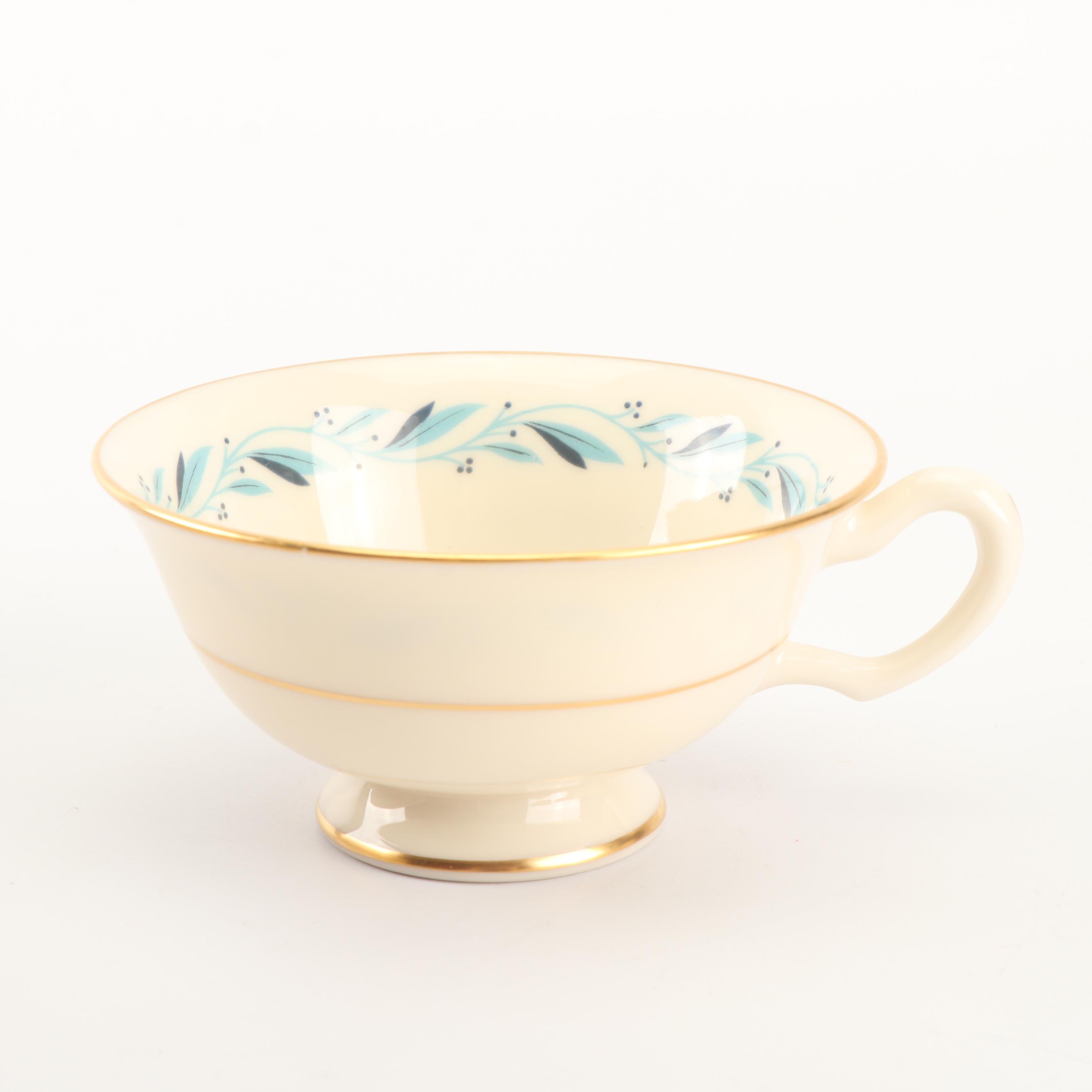 Vintage Lenox "Blue Ridge" Porcelain Dinnerware