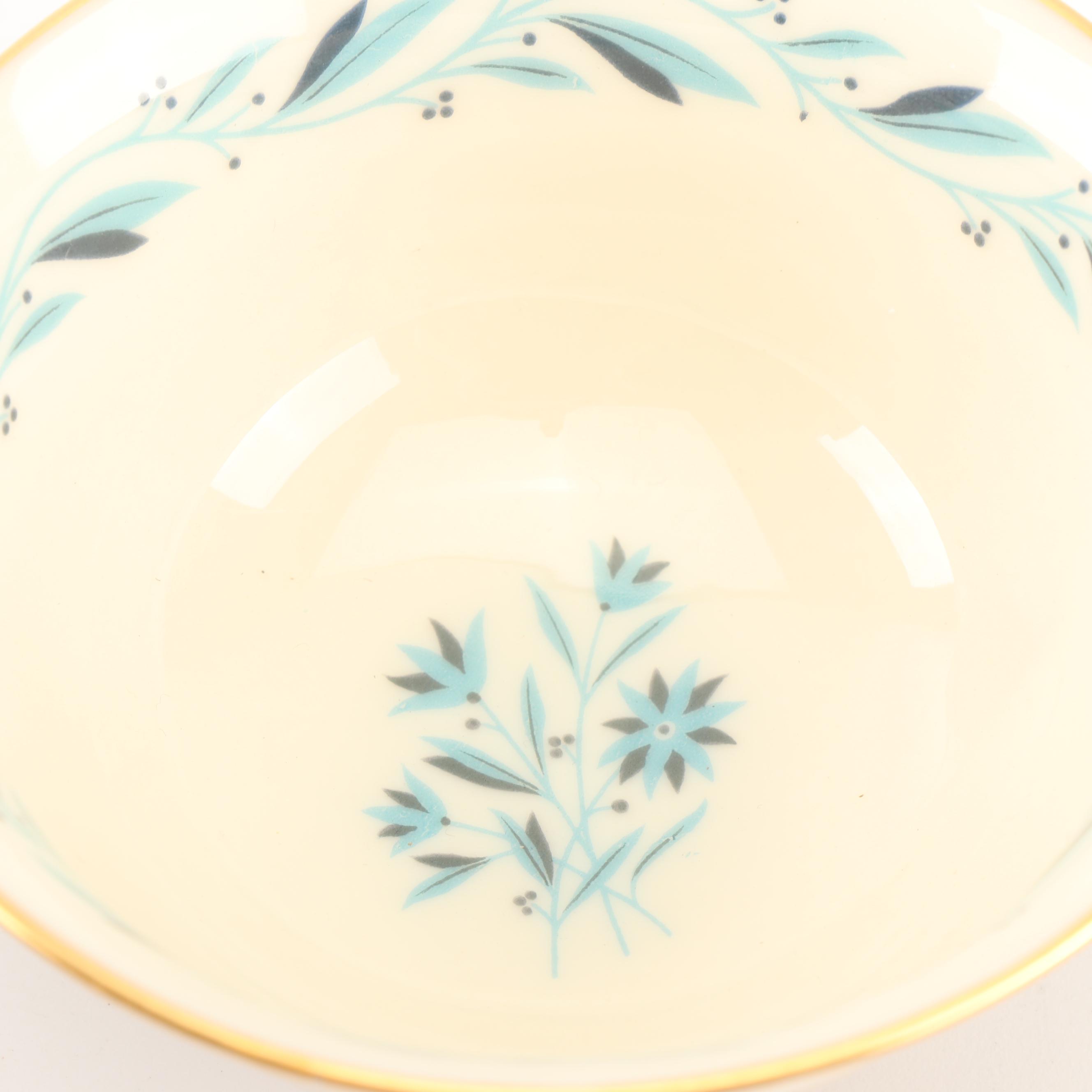 Vintage Lenox "Blue Ridge" Porcelain Dinnerware