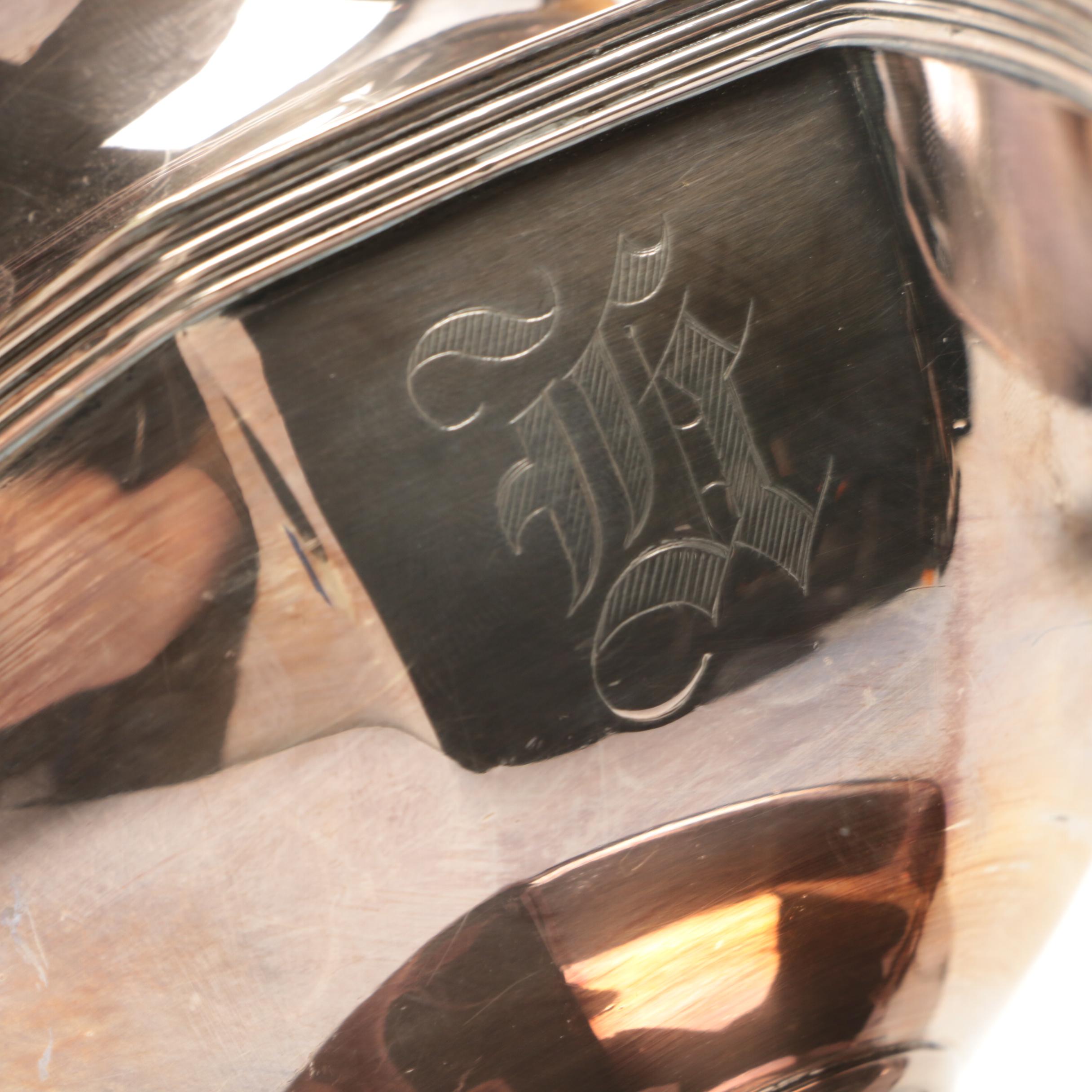 Sheffield Silver Co. Silver Plate Tea and Coffee Service Set