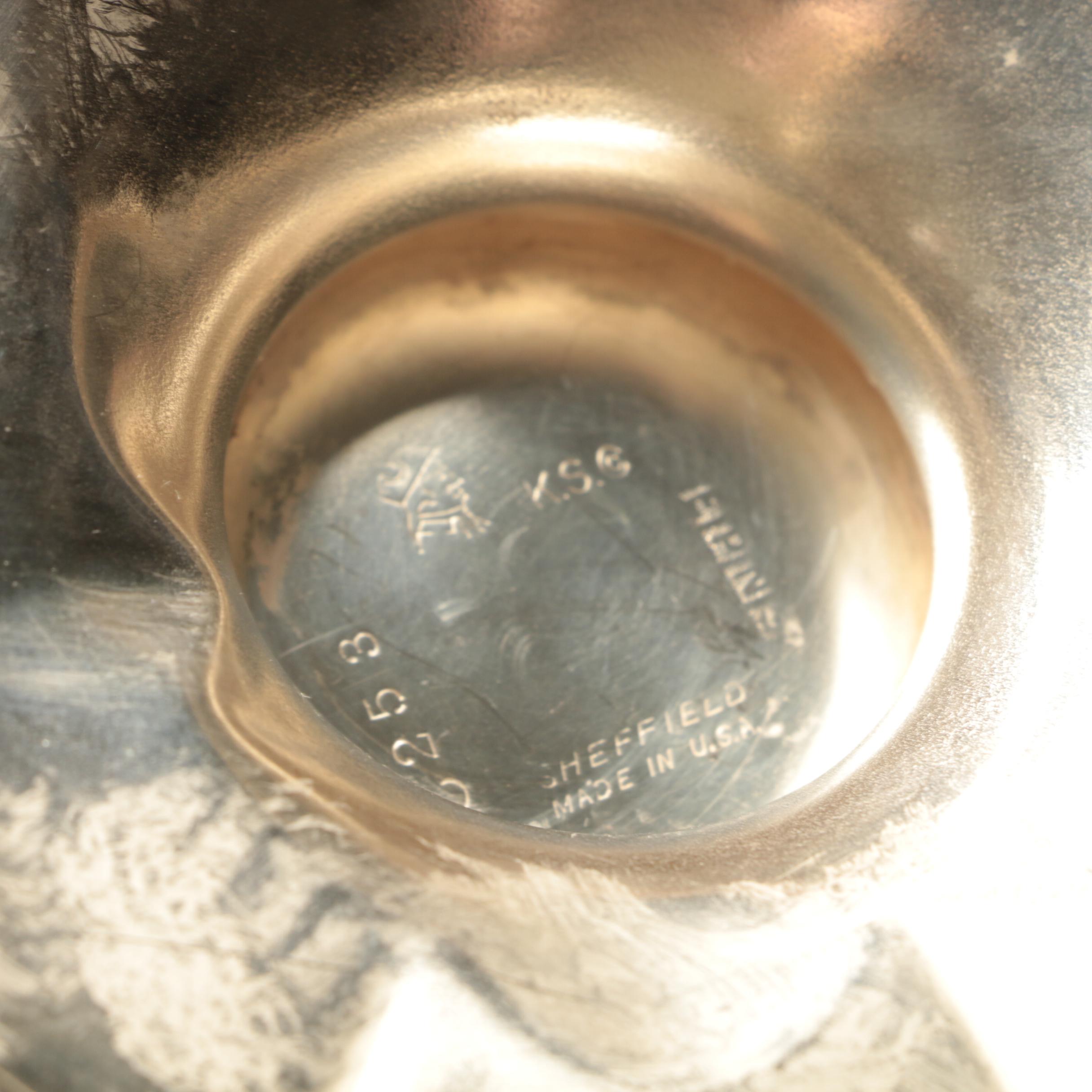 Sheffield Silver Co. Silver Plate Tea and Coffee Service Set