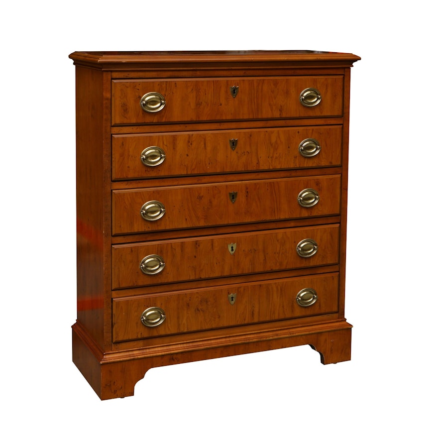 Drexel-Heritage Yew Wood "Yorkshire" Hall Chest