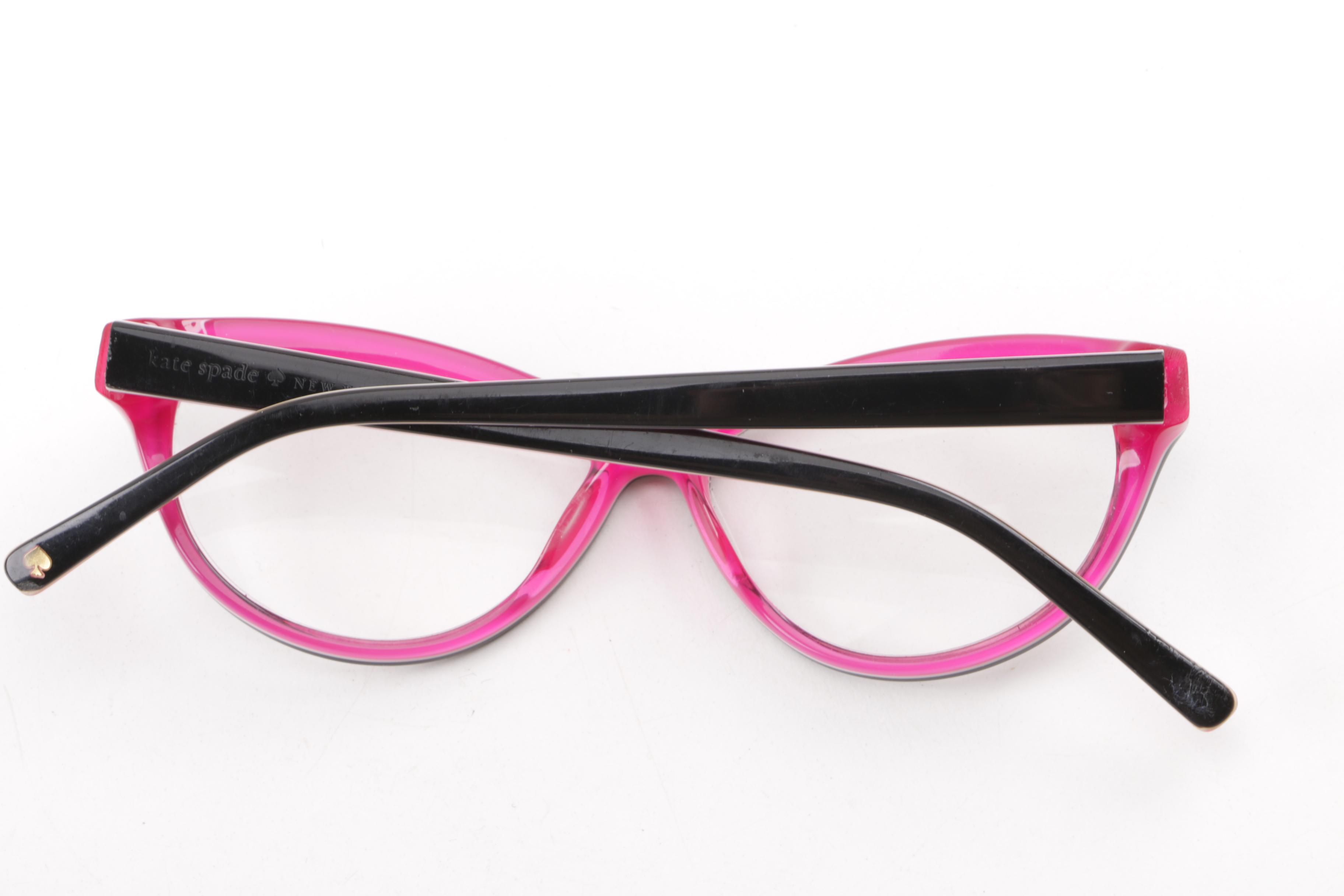 Oliver Peoples Denison and Kate Spade New York Prescription Eyeglasses