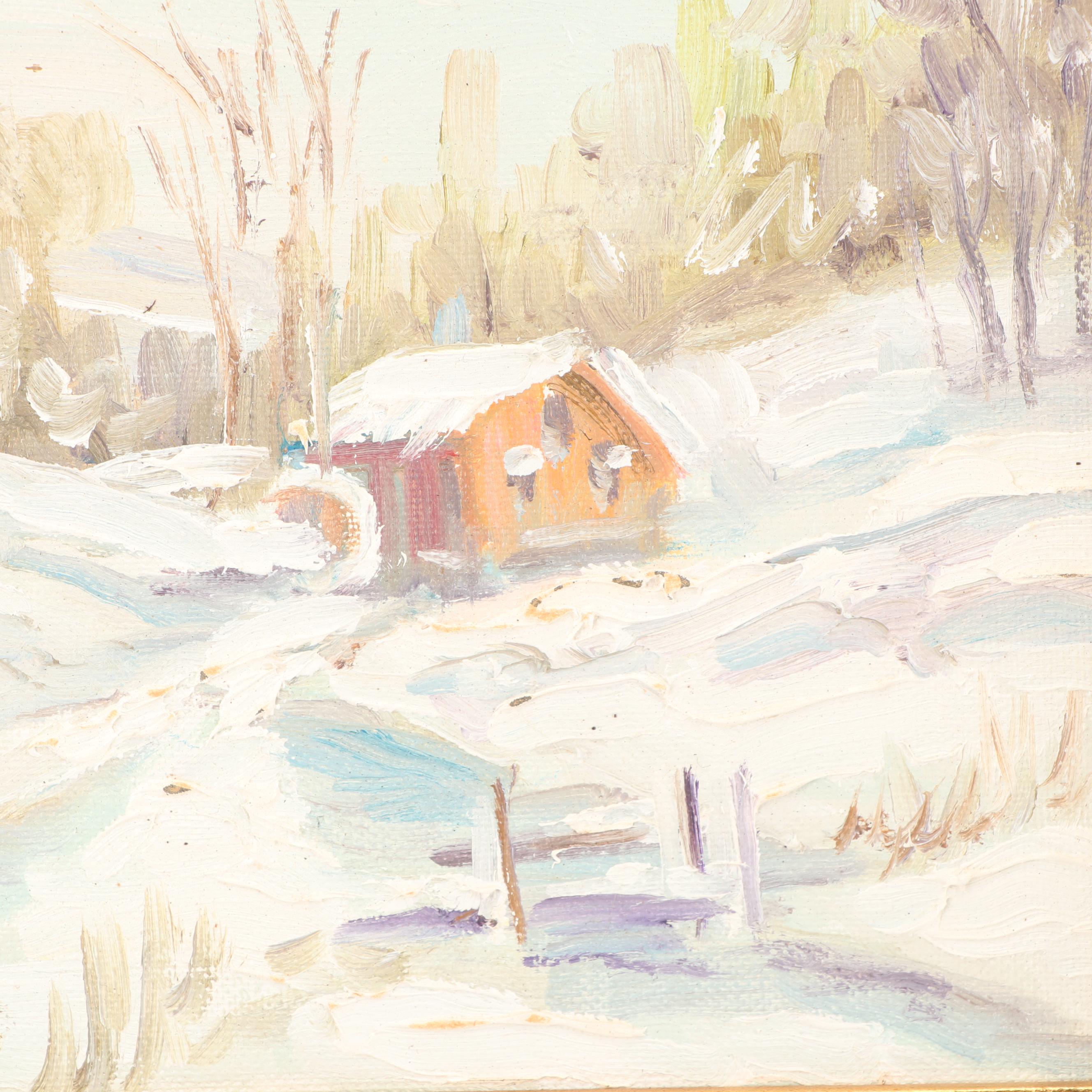 Dorothy Smith Landscape Oil Painting