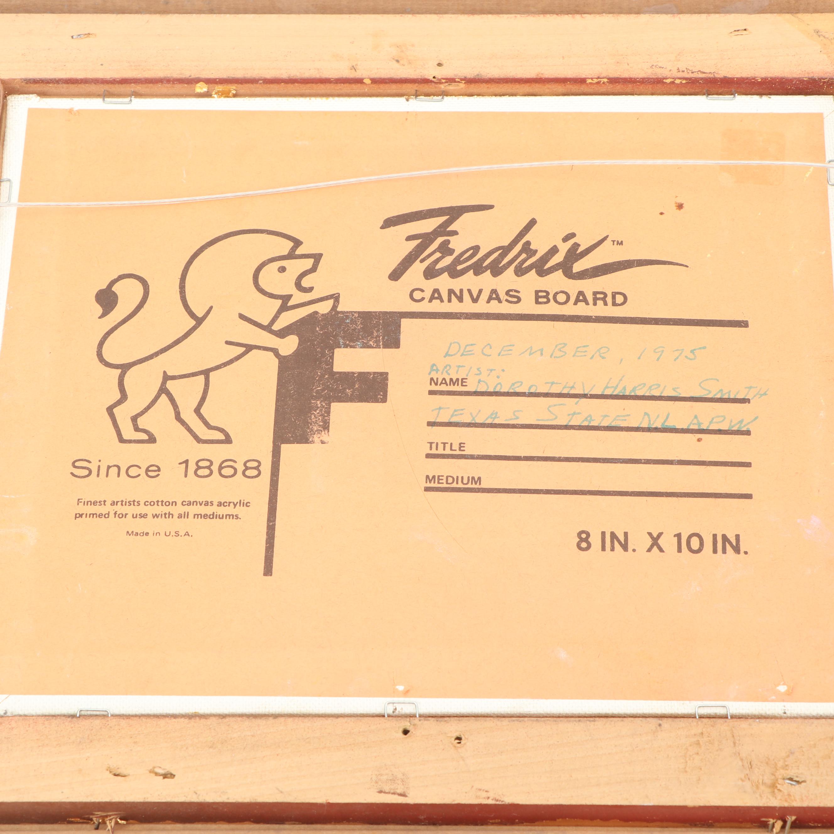 Dorothy Smith Landscape Oil Painting