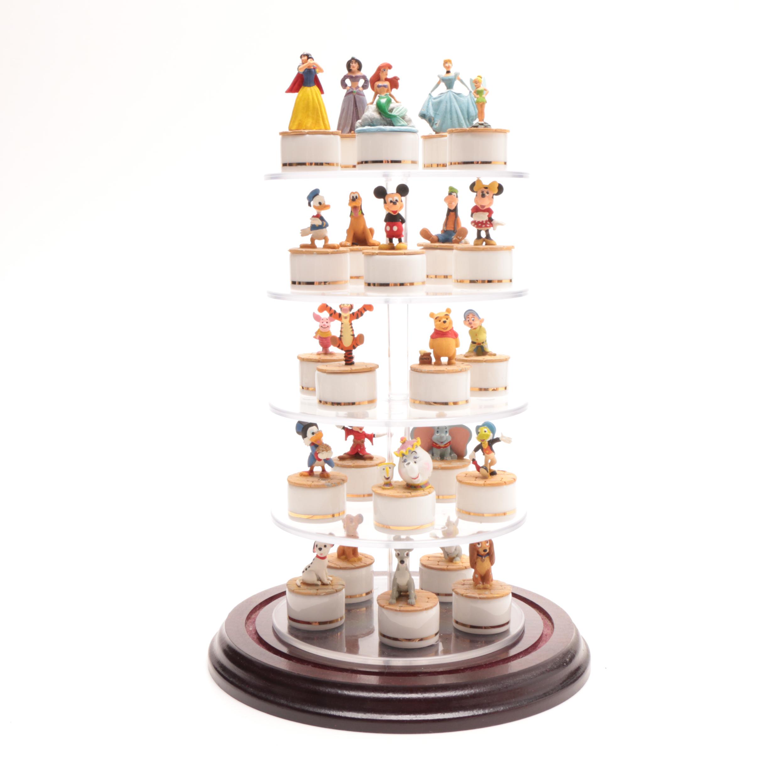 Disney's "The Cast of Characters Collection" and Display Case
