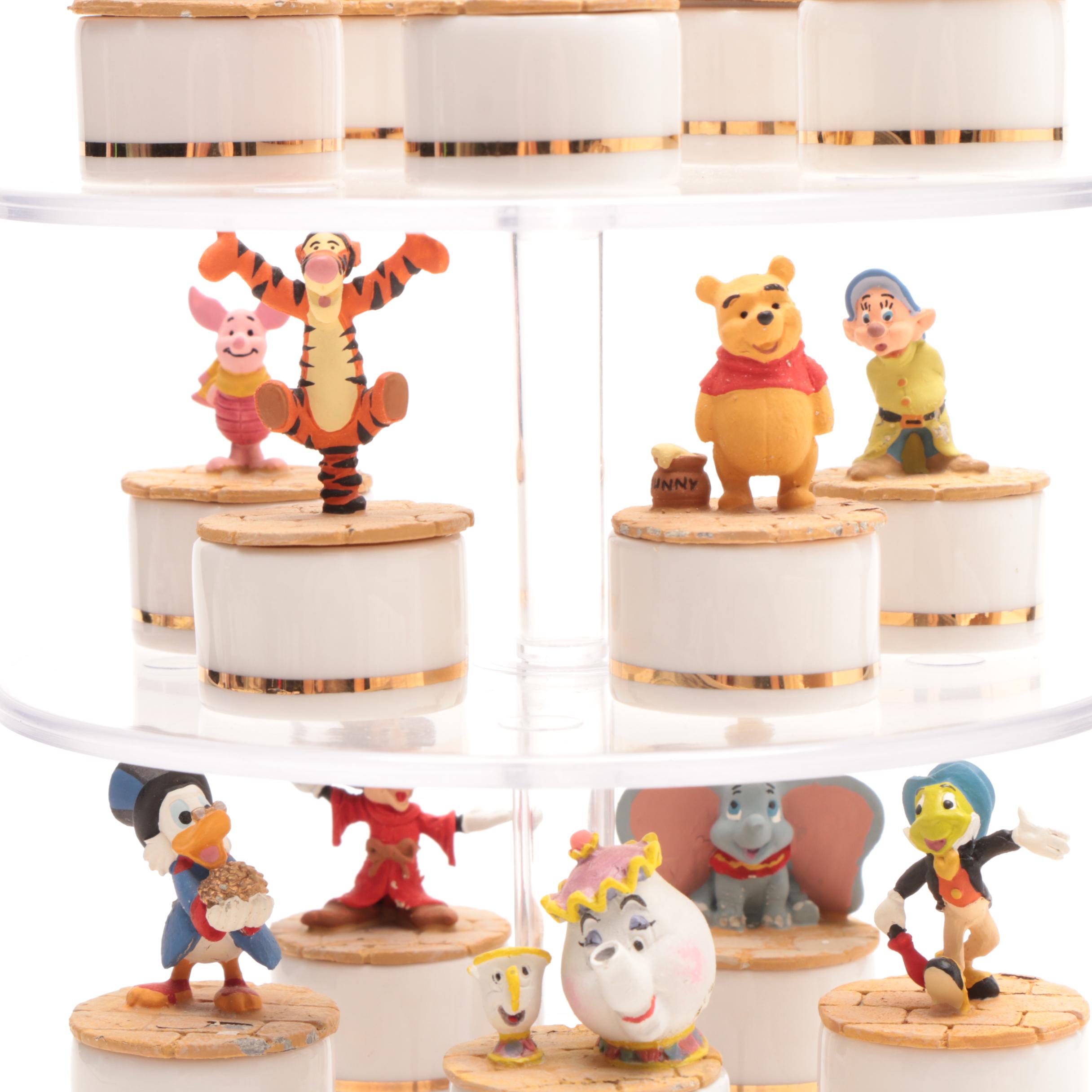 Disney's "The Cast of Characters Collection" and Display Case