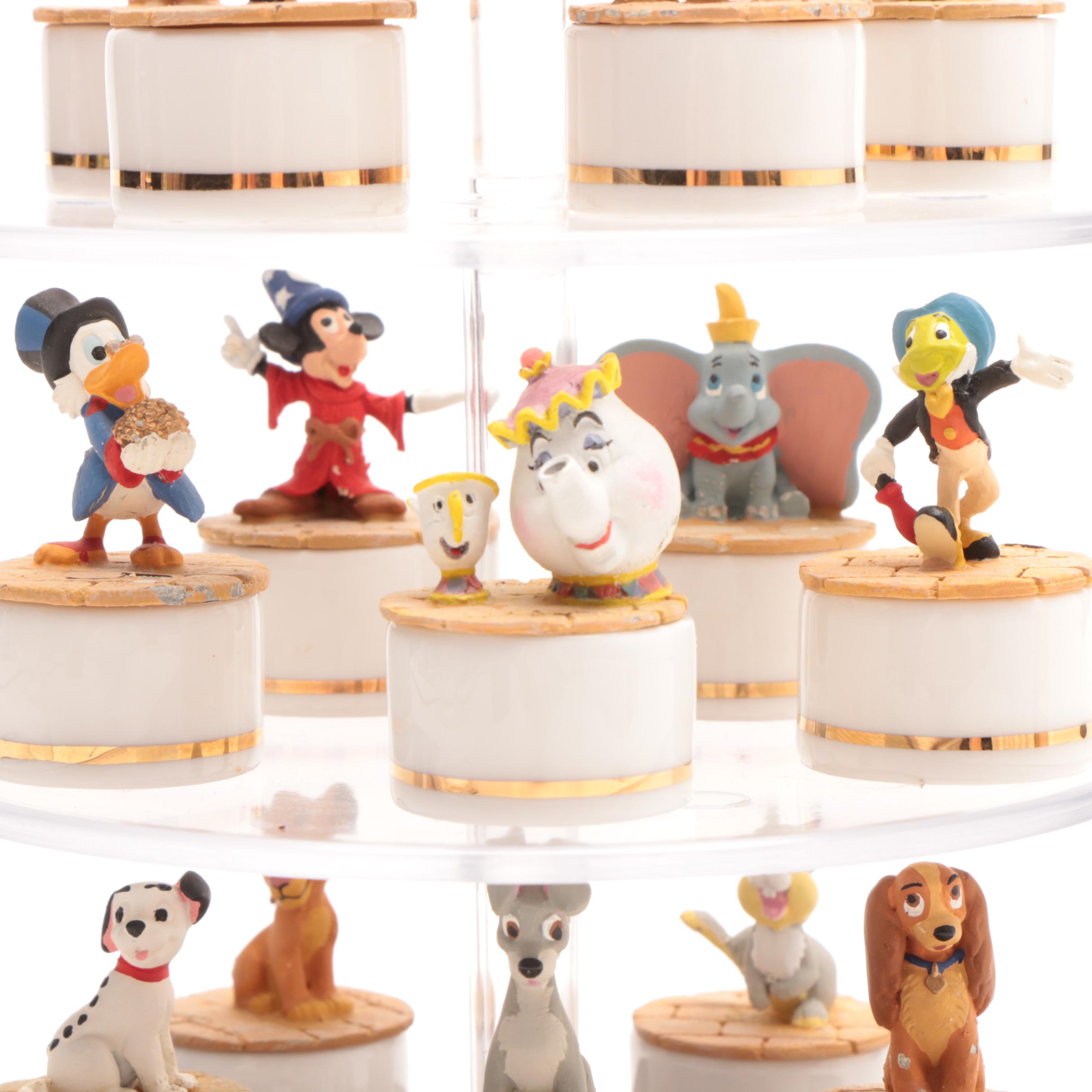 Disney's "The Cast of Characters Collection" and Display Case