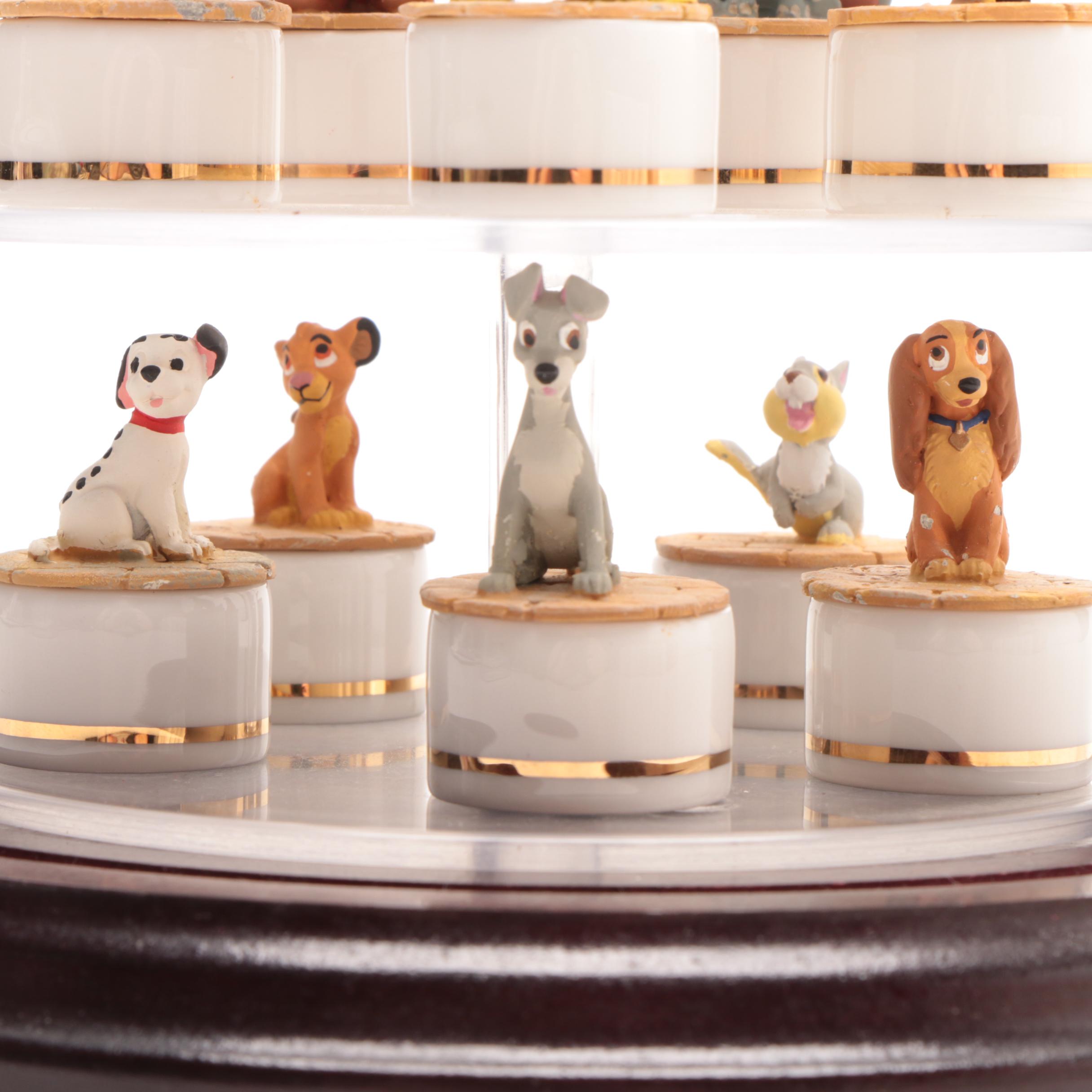 Disney's "The Cast of Characters Collection" and Display Case