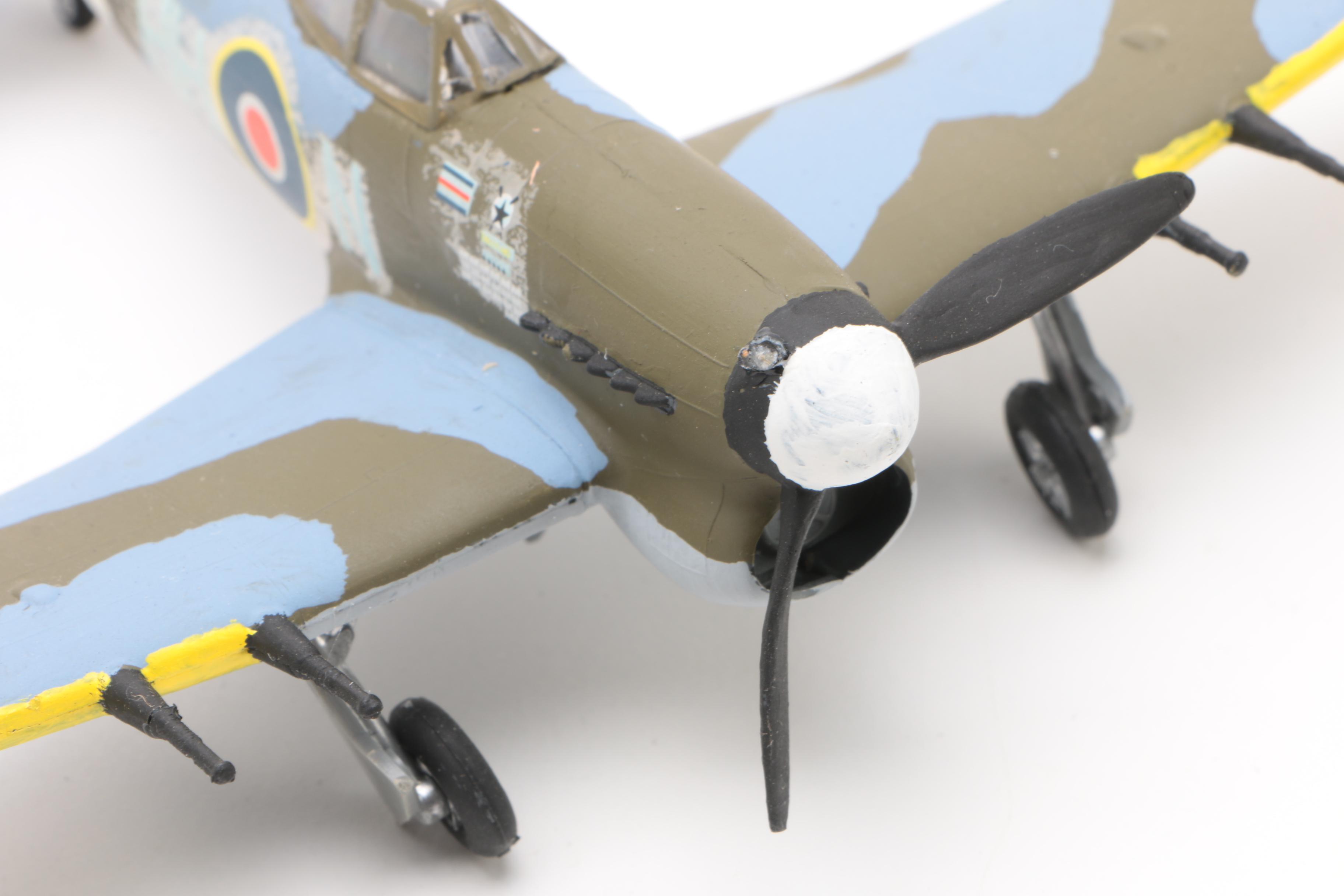 Grumman F6-F Hellcat and Other Replica Allied Airplanes and Vehicles