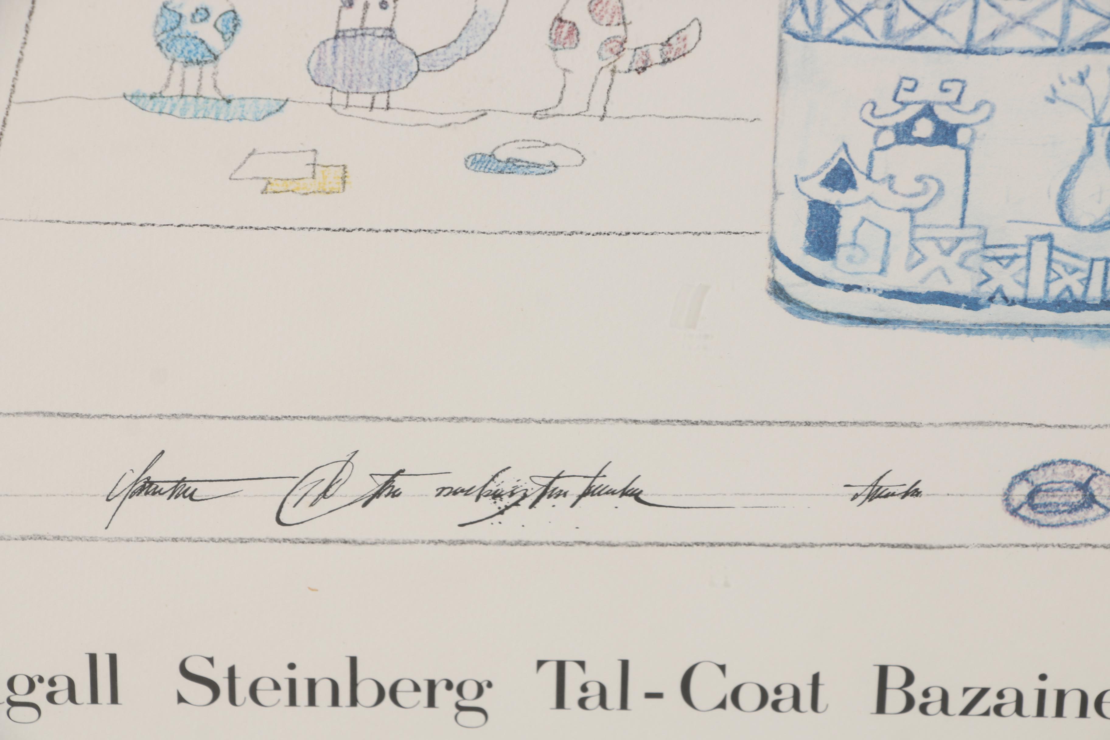 Exhibition Poster for Galerie Maeght "Dessins"